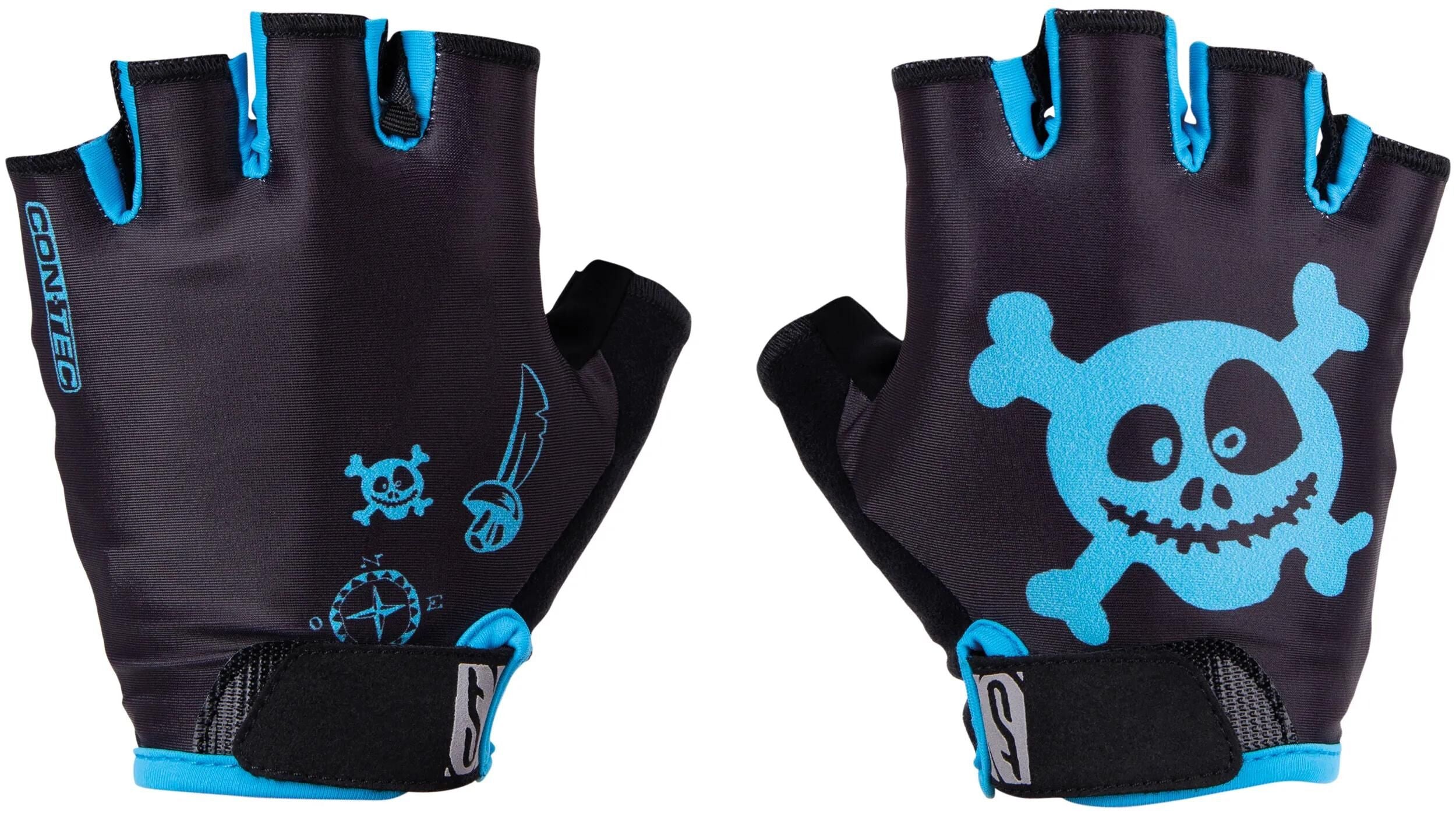 Contec kinderhandschuh pirate ct kind.hand. pirate gr. s, black blue