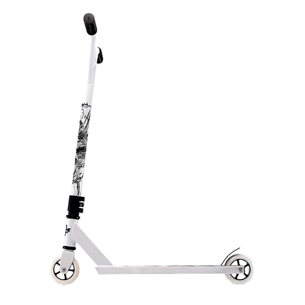 Street surfing torpedo armour aluminium step wit zwart