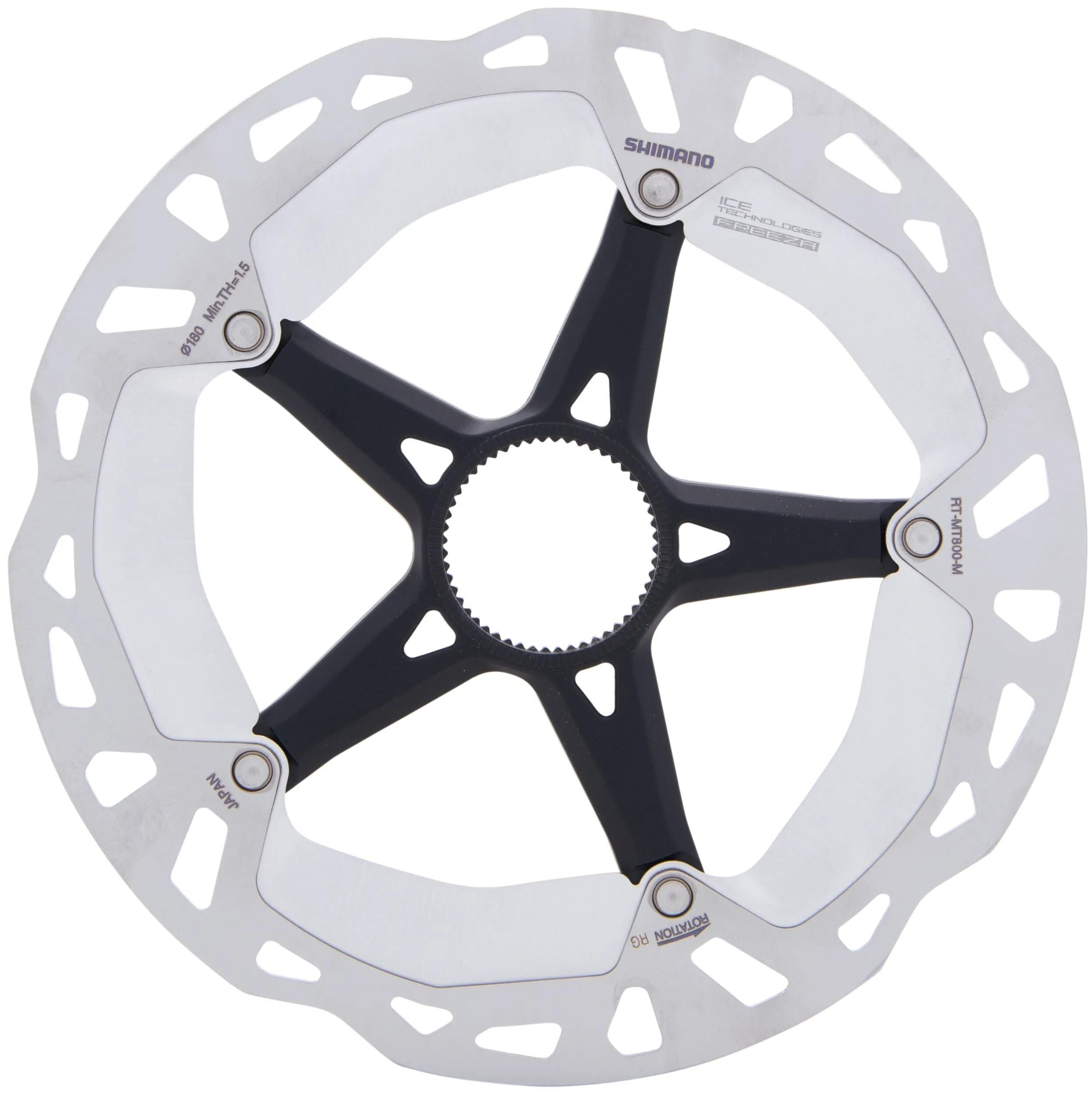 Shimano bremsscheibe deore xt rt-mt800 shim.brake rotors xt 180mm cl mt800 ice int