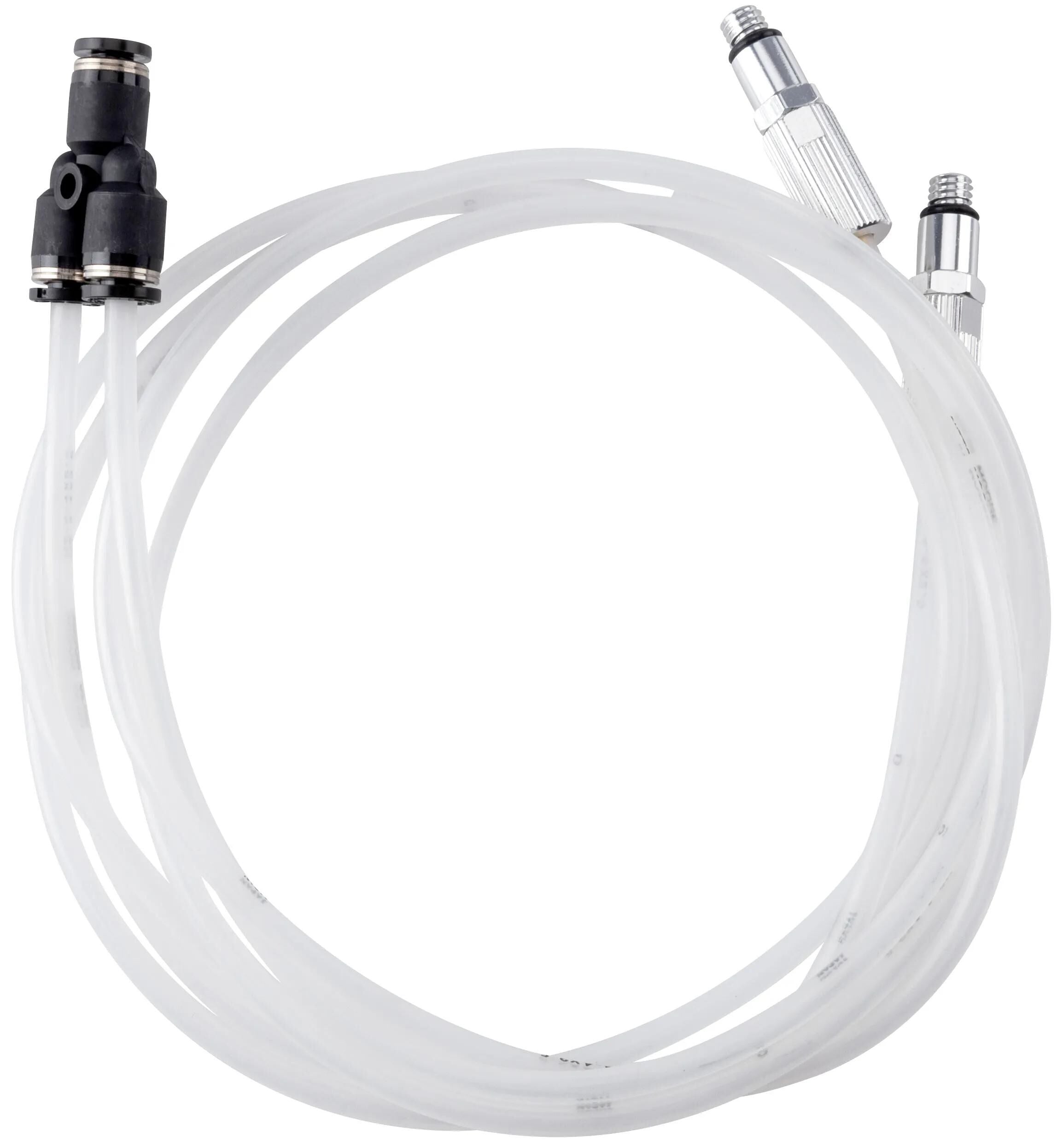 TEKTRO Entlüftungsanschluss 1 auf 2, Entlüftungsschlauch 1 auf 2 + Adapter