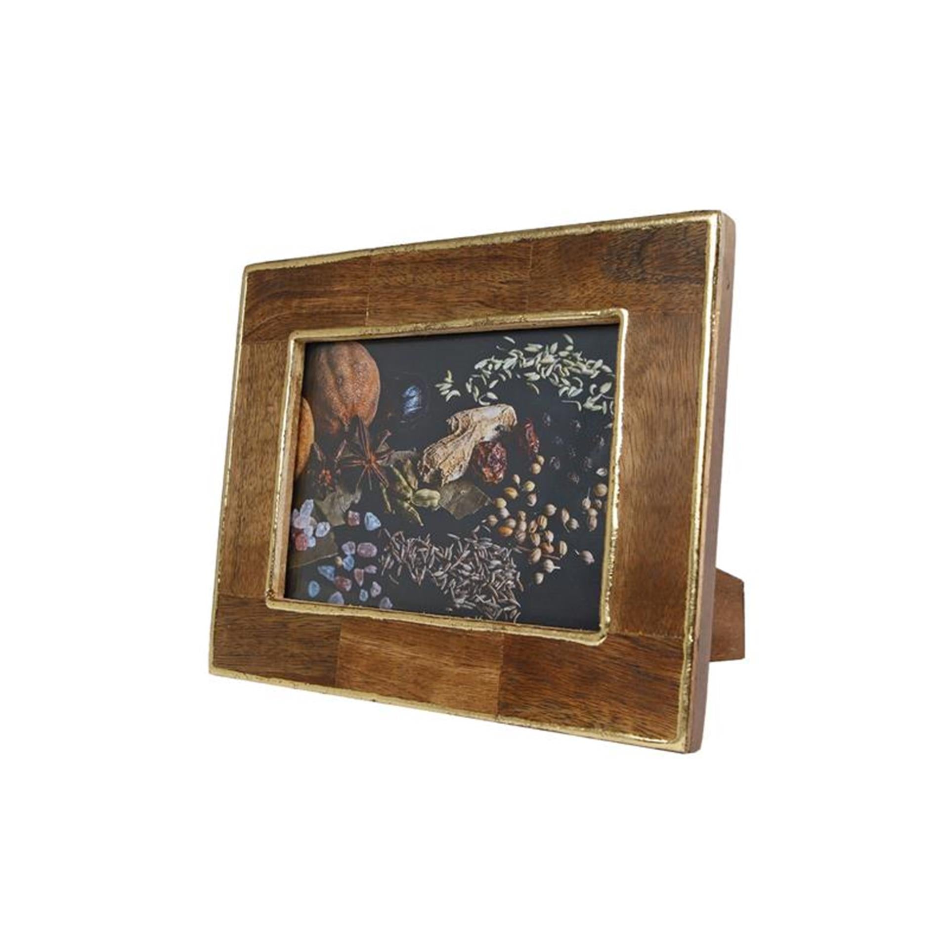 Cosydecor fotolijst jim 13x18 naturel goud hout