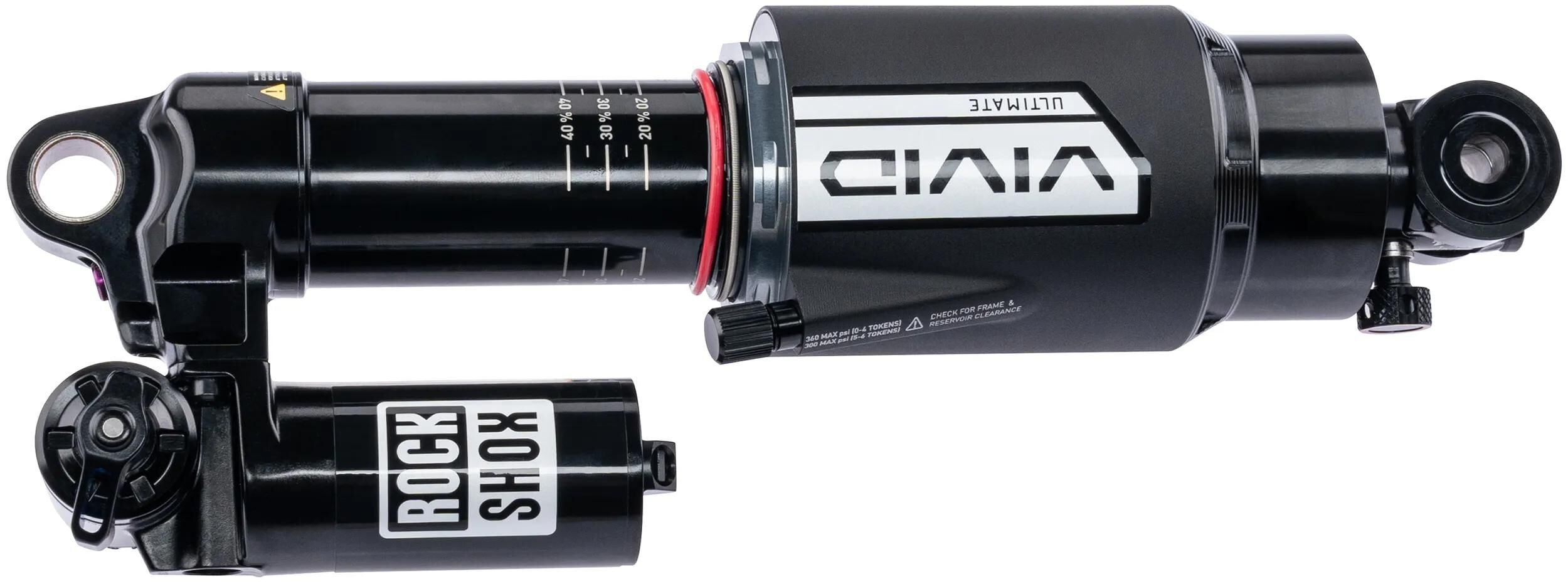 Rockshox schokdemper vivid ultimate rc2t rear shock rs vivid ult. rc2t 230 x 62,5mm