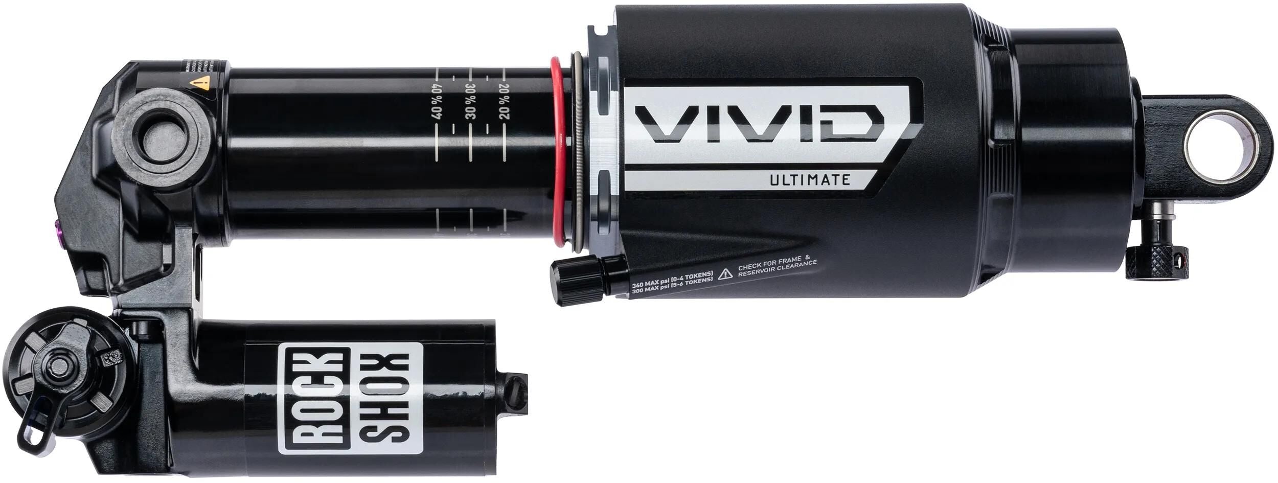 Rockshox federbein vivid ultimate rc2t rear shock rs vivid ult. rc2t 205 x 65mm