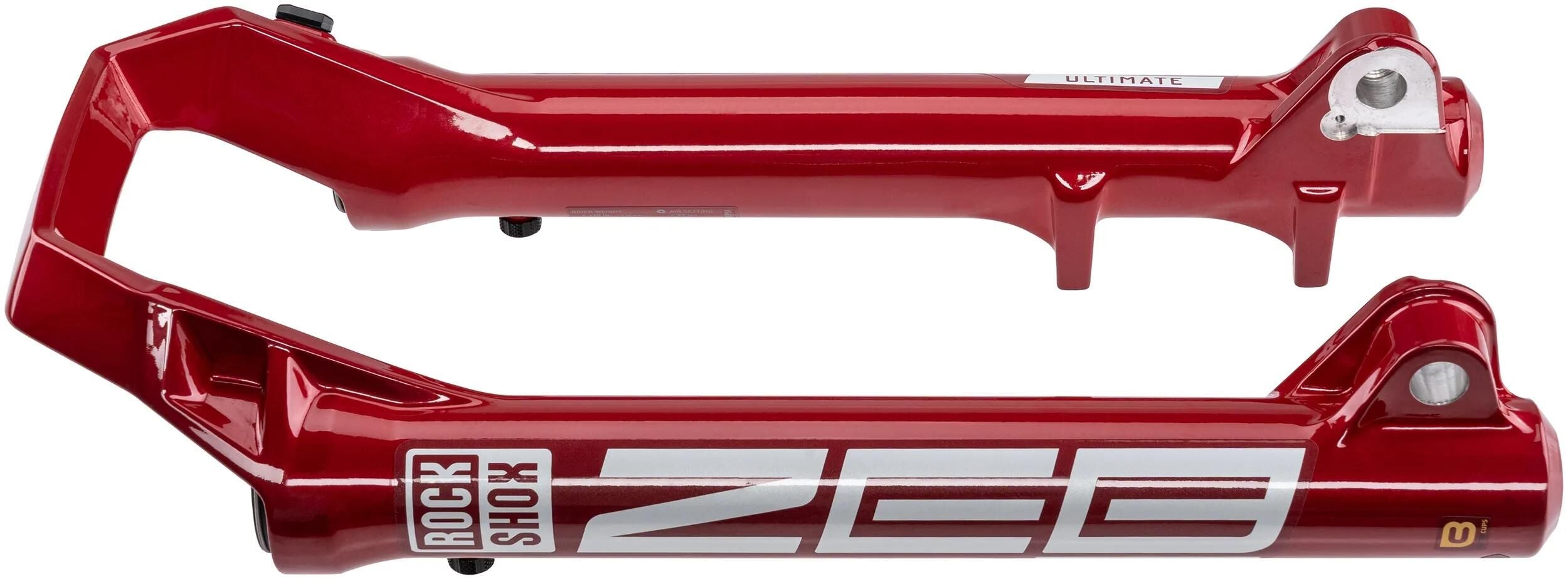 Rockshox tauchrohr sliders rs 27,5 15 x 110 red