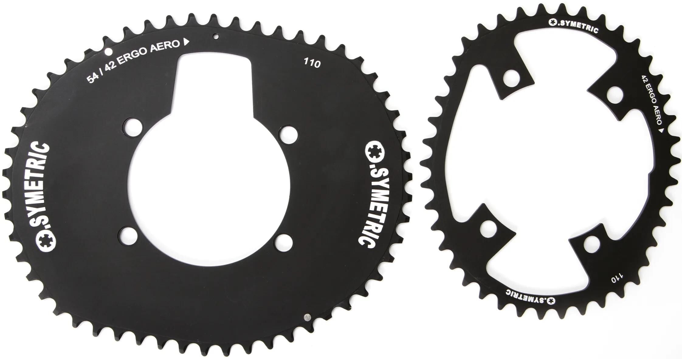 O.symetric kettingblad ergo aerosymetric chain ring ergo aerosym.58 44t.kit