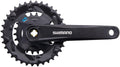 Shimano kettenradgarnitur altus fc-m315 crankset shim.alt.fcm3152 22 36t.170mm 7 8sp bl.