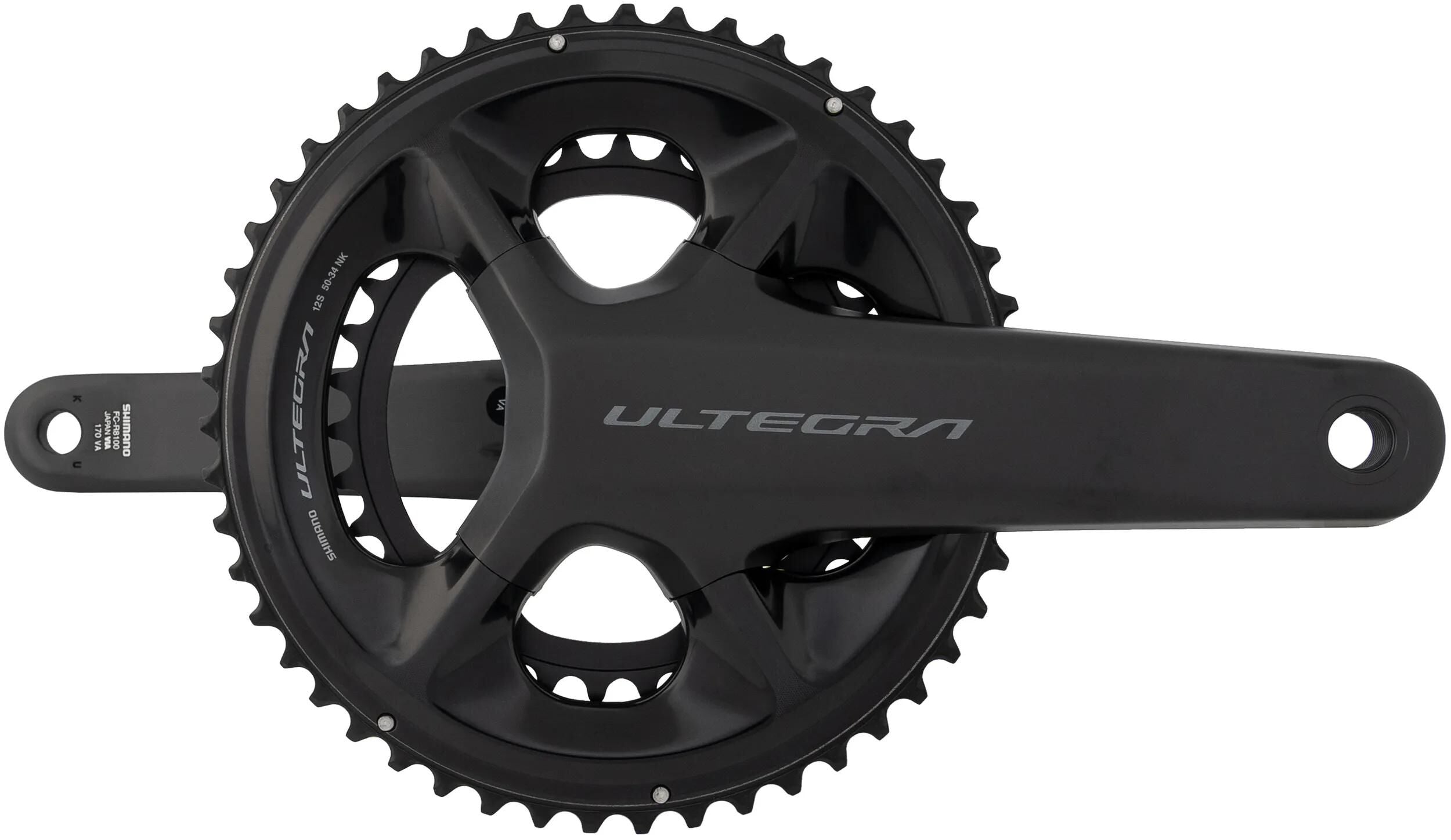 Shimano kettenradgarnitur ultegra fc-r8100 crankset shim.ultegra 50 34t 170mm
