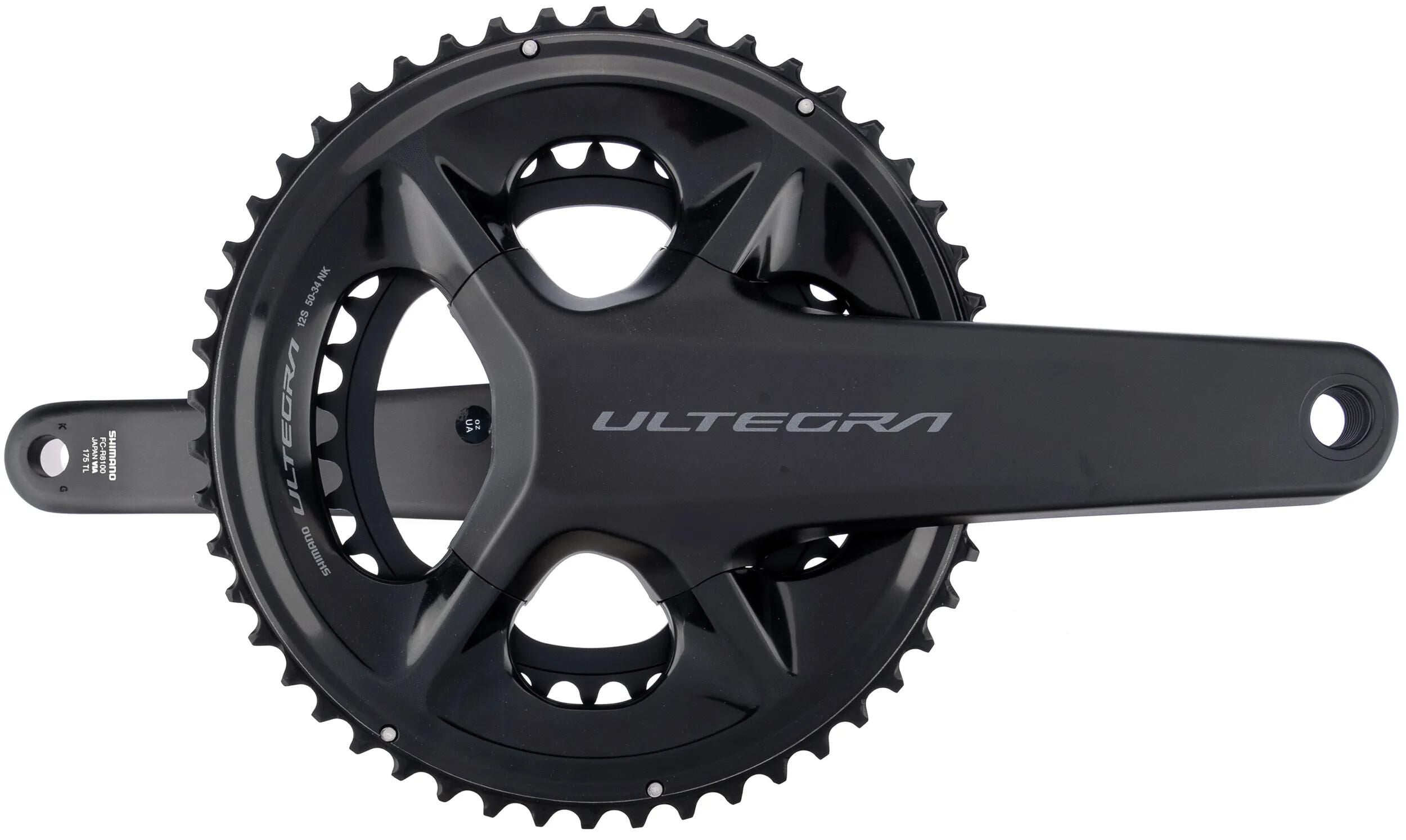 Shimano kettenradgarnitur ultegra fc-r8100 crankset shim.ultegra 50 34t 175mm