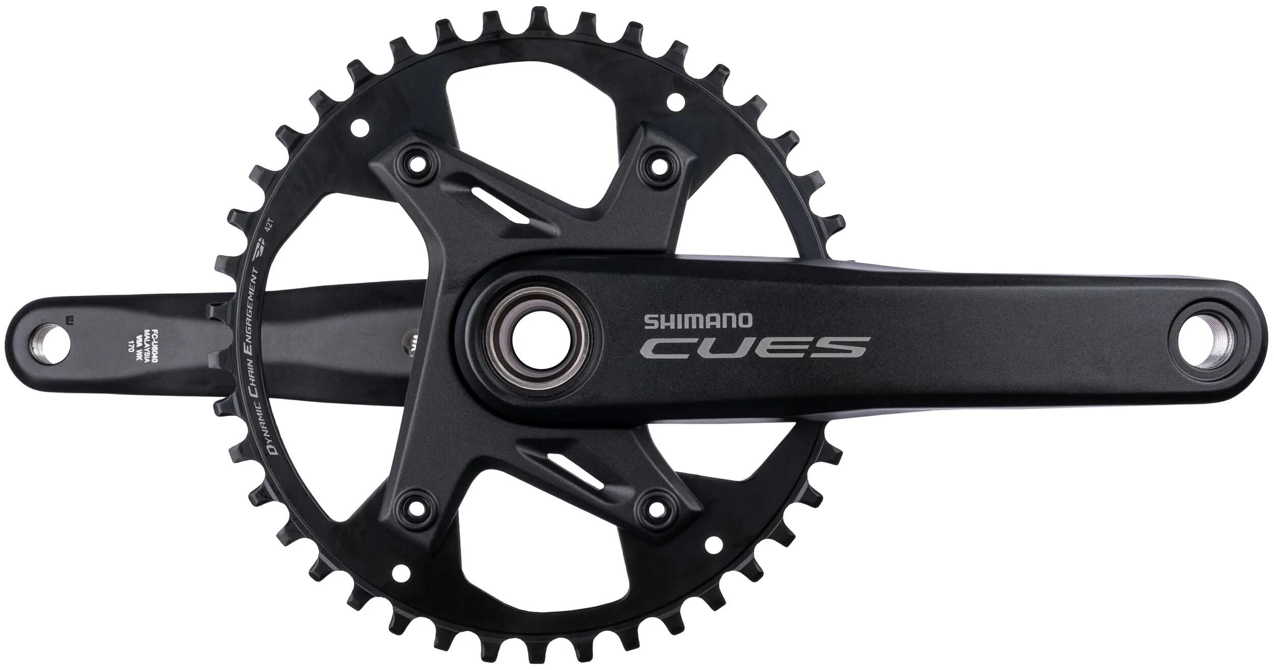 Shimano kettenradgarnitur cues fc-u6040-1 shim.krg u6040-1 42 170 sw 9 10 11f ht