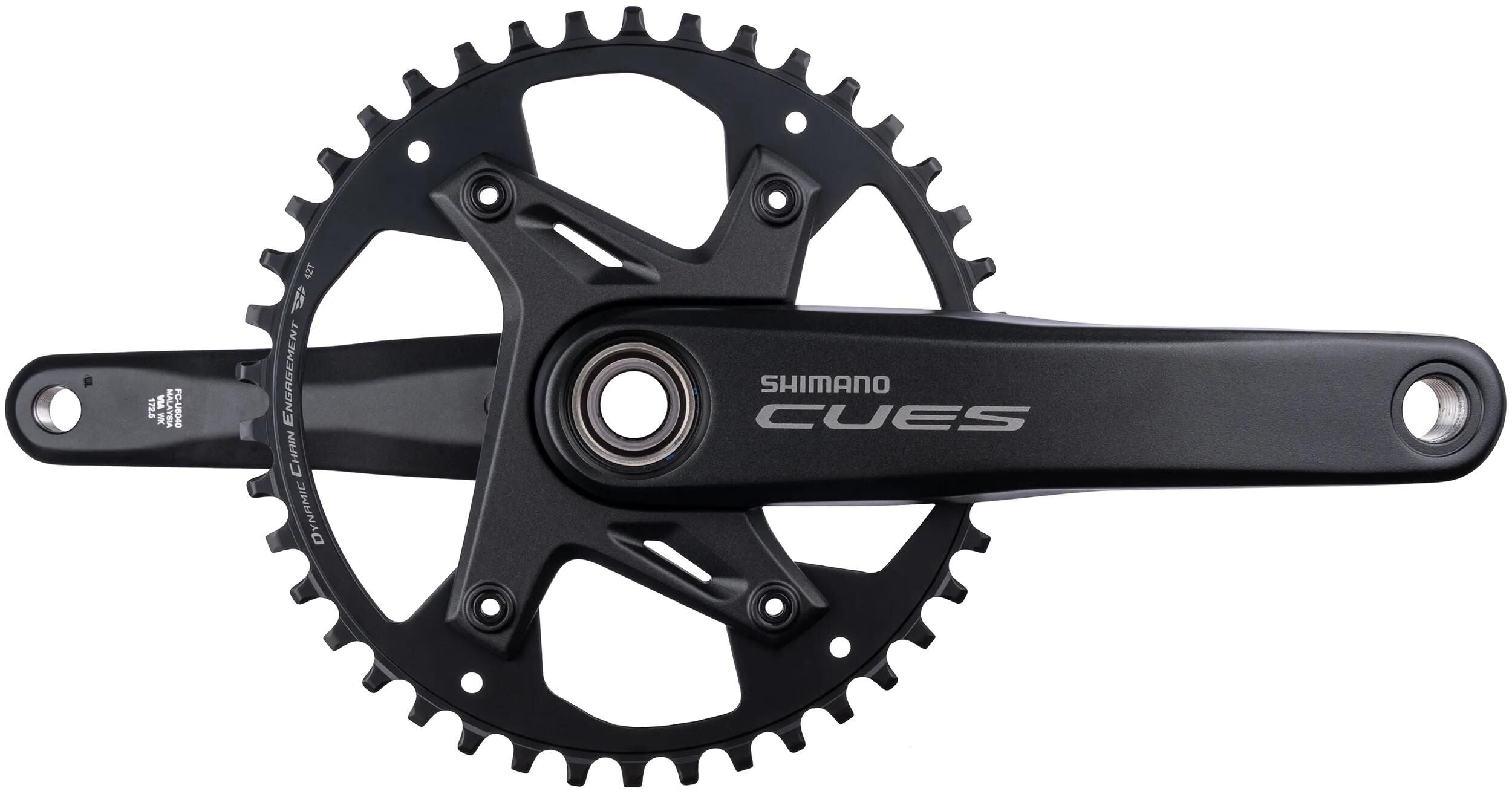 Shimano kettenradgarnitur cues fc-u6040-1 shim.krg u6040-1 42 172.5 sw 9 10 11f ht