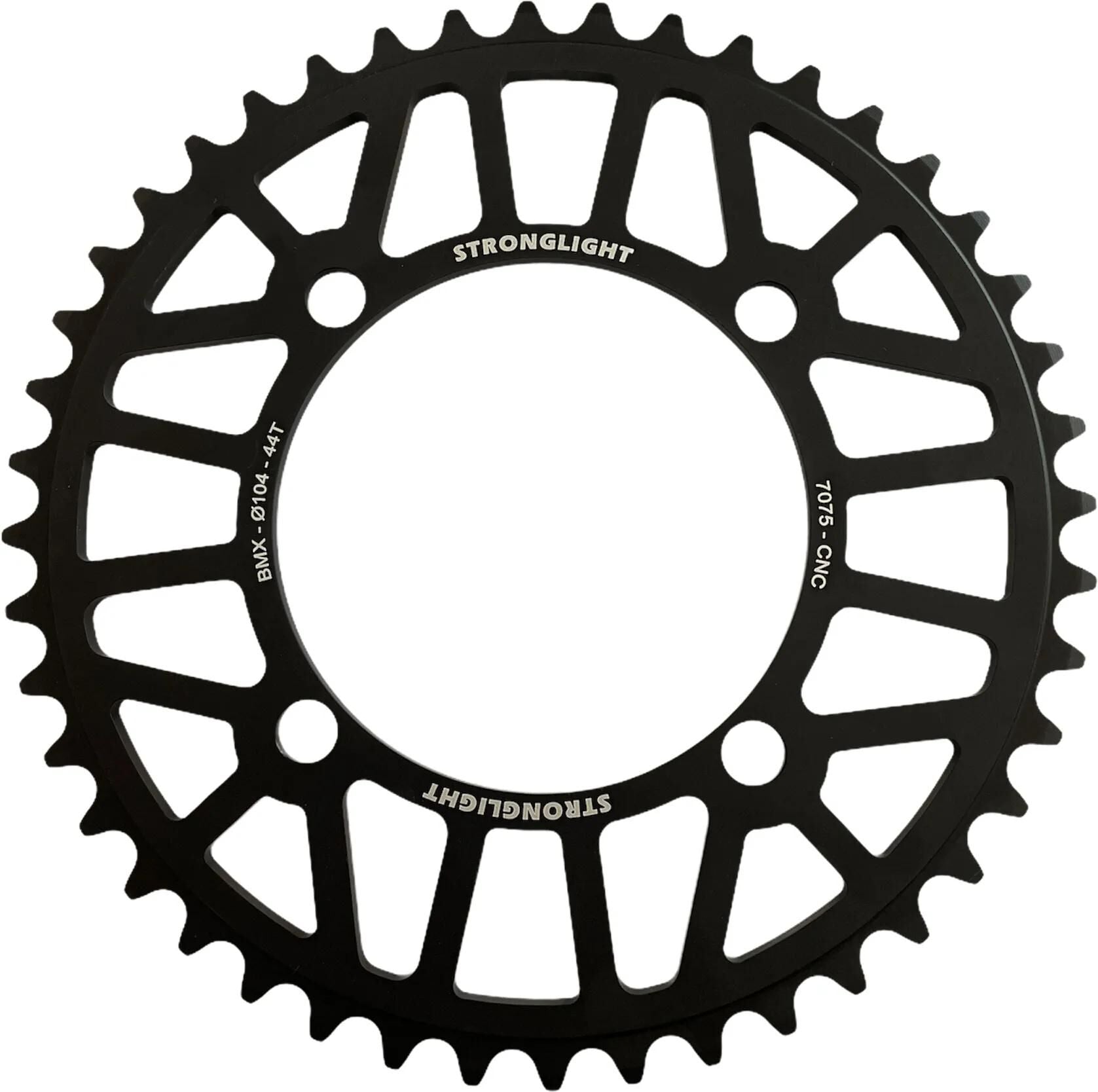 Stronglight kettenblatt bmx race chain ring strongl. bmx race alu, 37t.