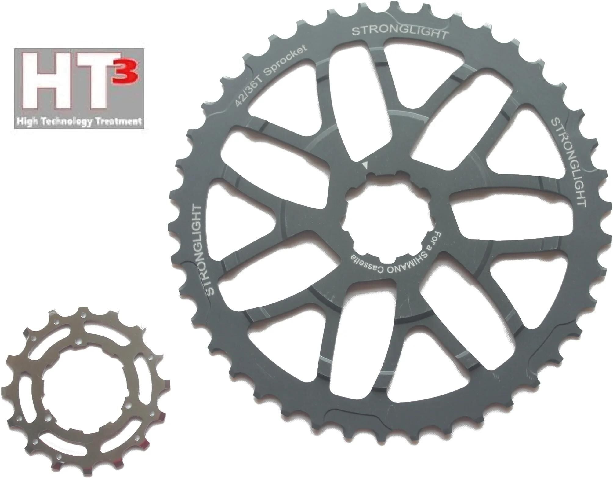 Stronglight umrüst-kit ht3 conv.kit strongl. ht3 16 42t f.shim.