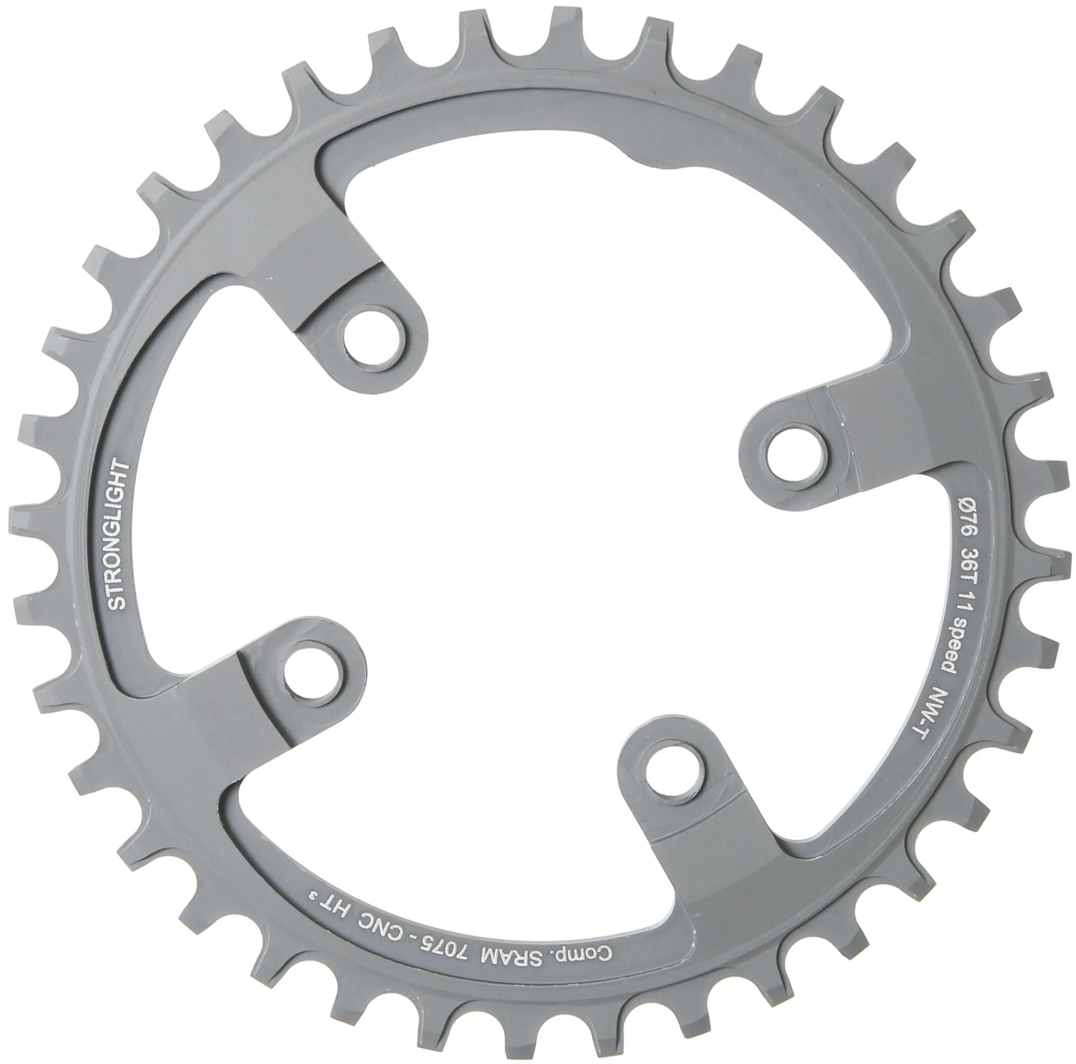 Stronglight kettenblatt ht3 chain ring strongl. ht3 36t inner alu black
