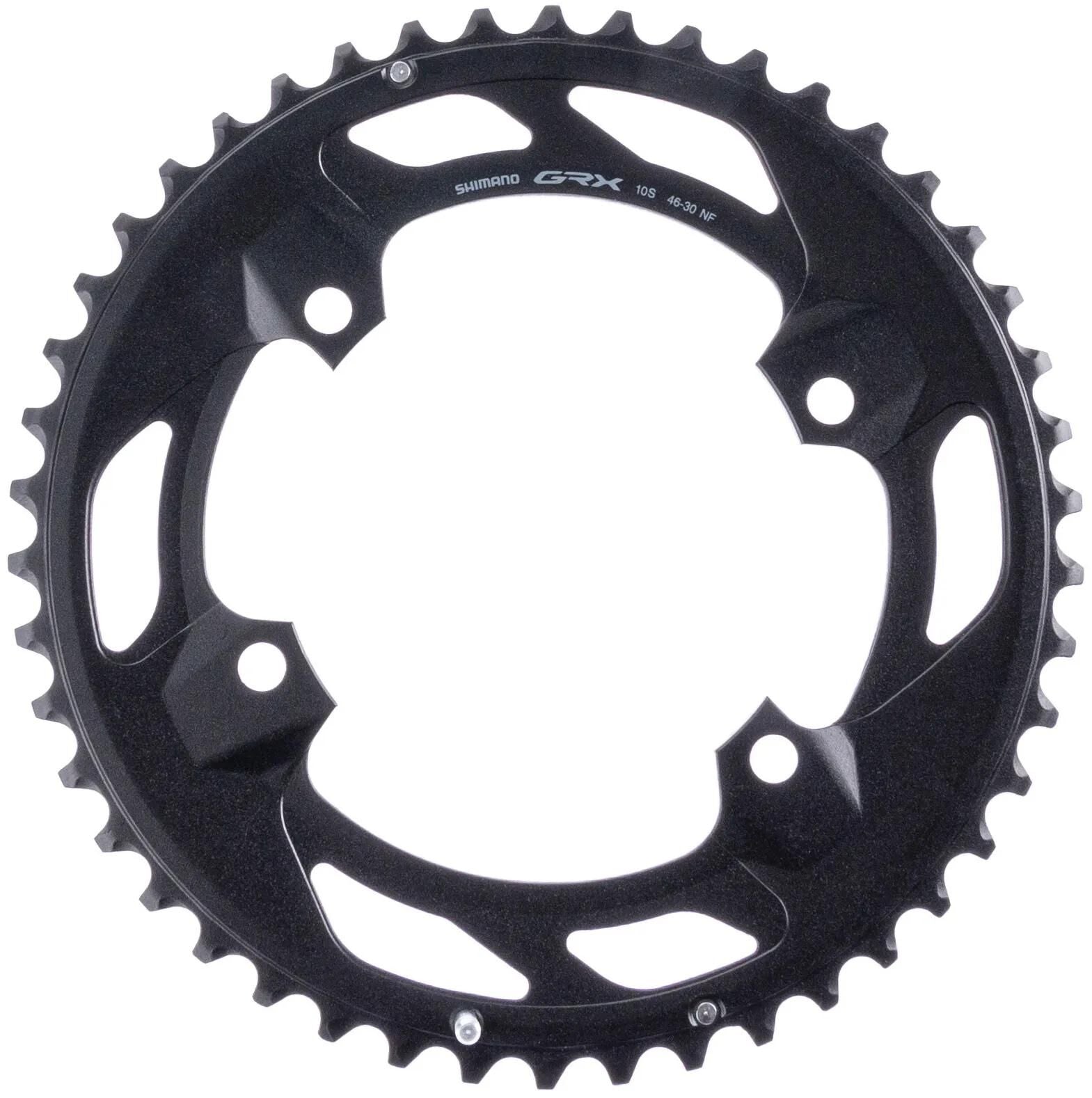 Shimano kettenblatt grx chain ring shim.grx fc-rx600 46 teeth nf