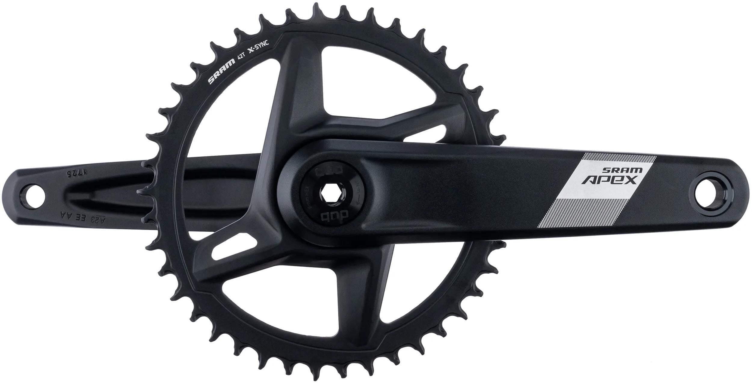 Sram kettenradgarnitur apex 1 krg apex dub 83a cannondale 172.5mm 42t
