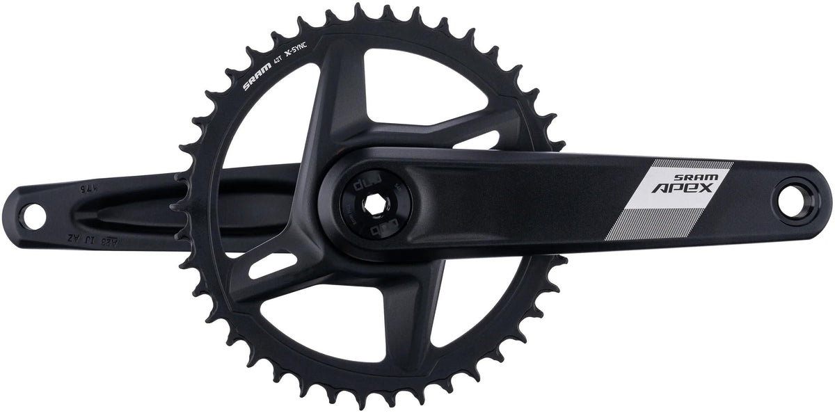 Sram crankstel apex 1 krg apex dub 83a cannondale 175mm 42t