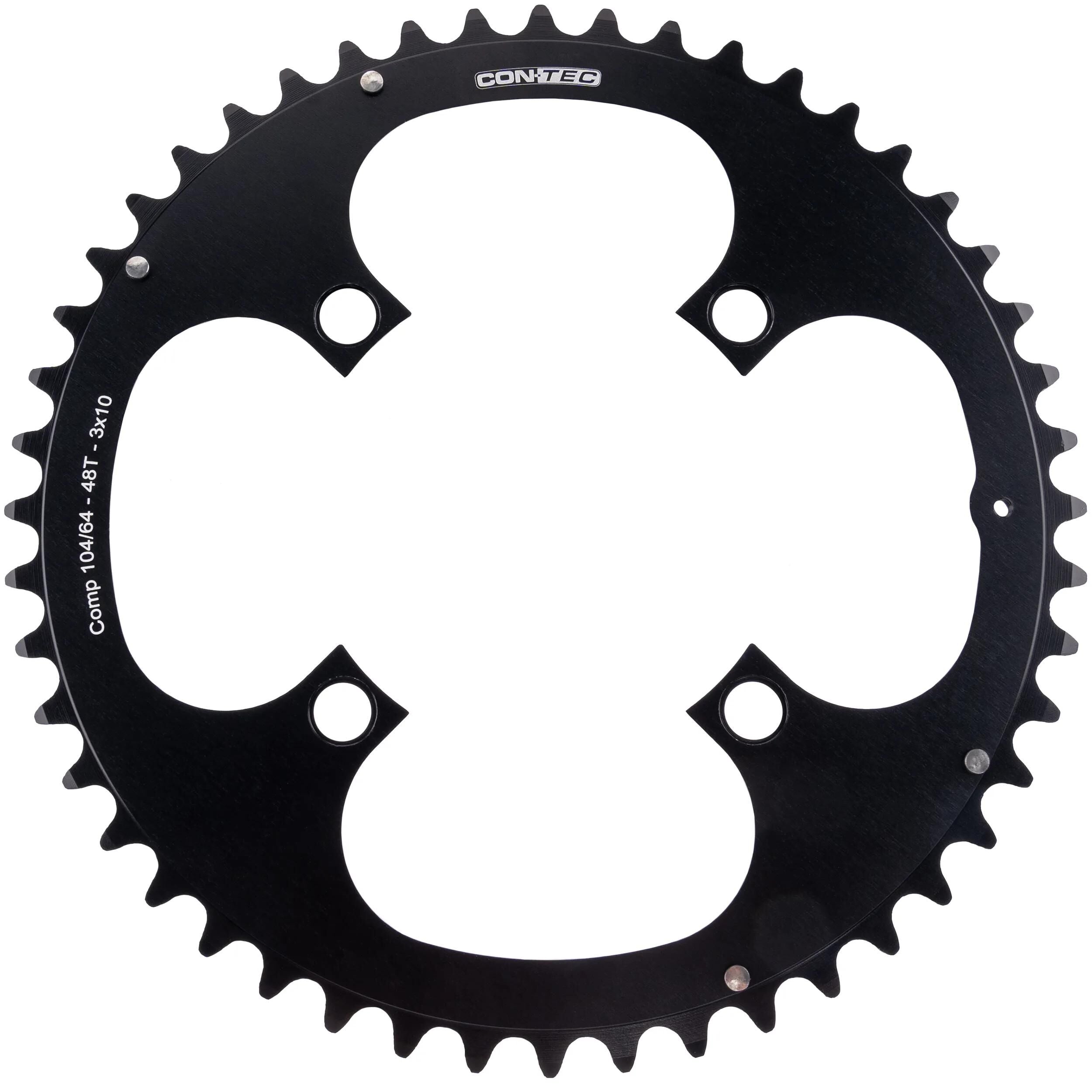 Contec kettenblatt c.drive ct chain ring c.drive 48t 104mm black