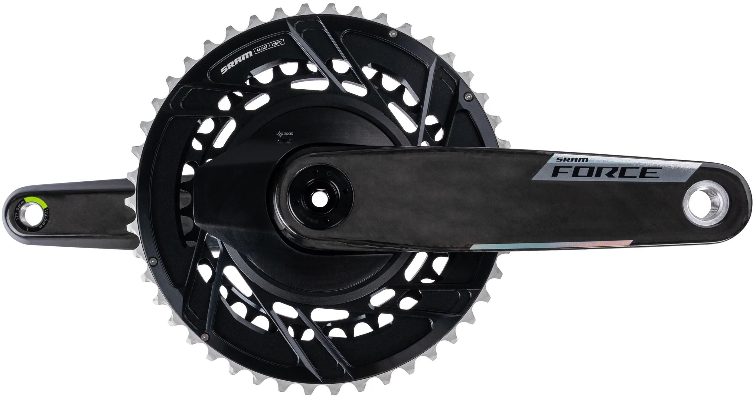 Sram kettenradgarnitur force axs e1 krg pm force e1 46 33 172.5 mm dub