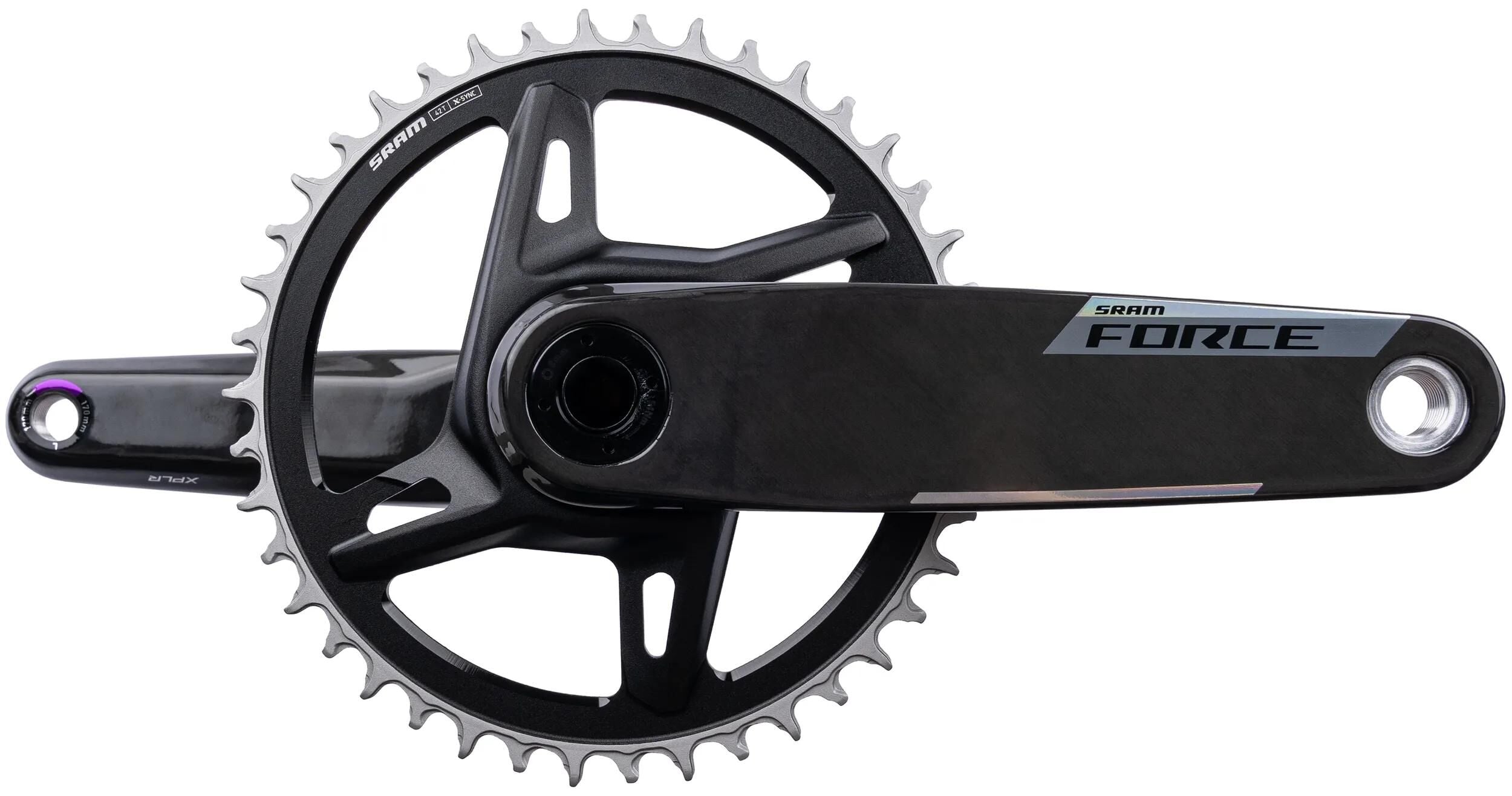 Sram kettenradgarnitur force 1 xplr e1 krg force xplr e1 42z 170mm wide dub