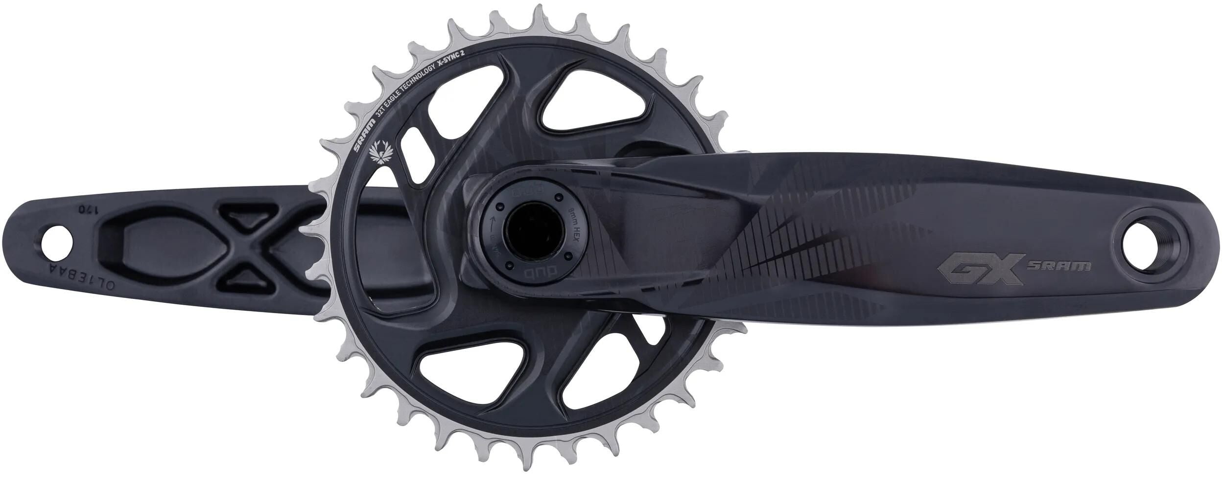 Sram kettenradgarnitur gx eagle crankset gx eagle 32t 170mm