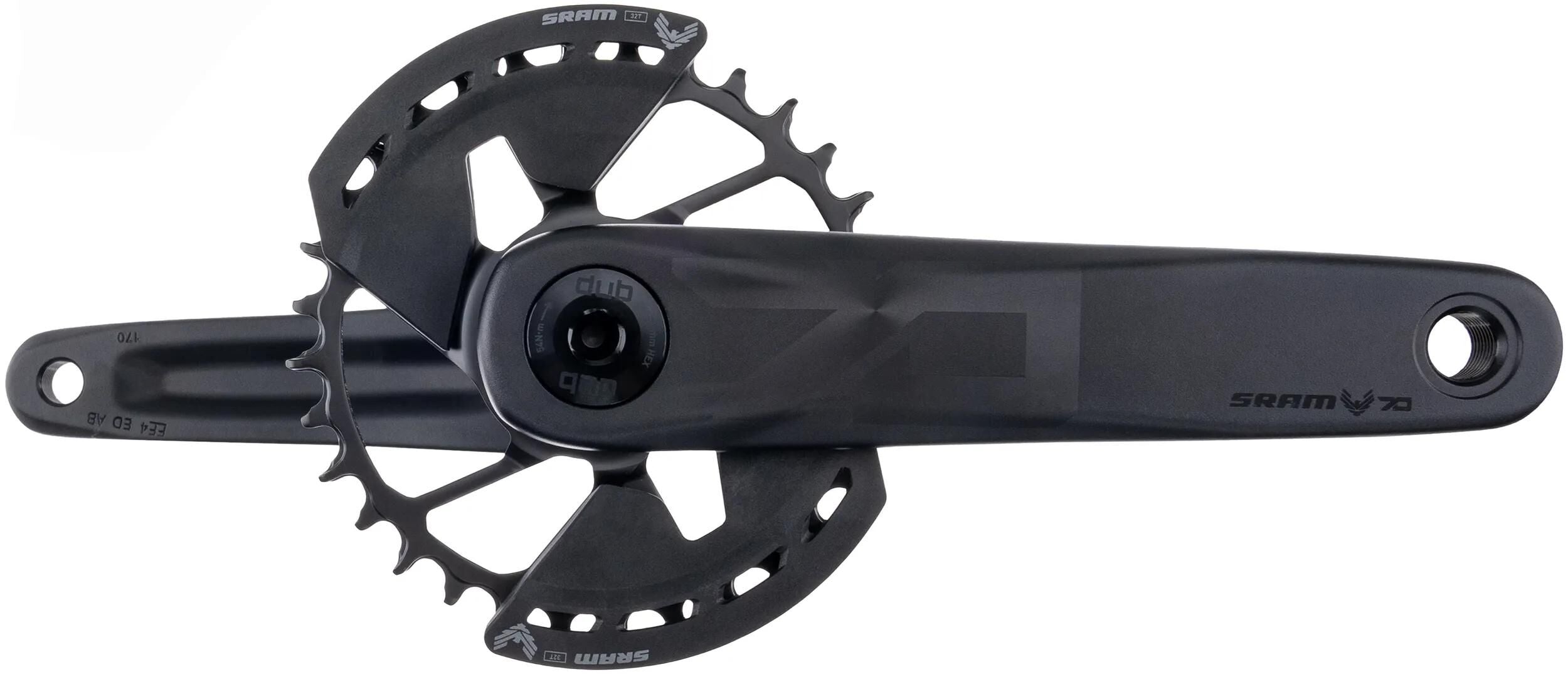 Sram kettenradgarnitur eagle 70 transmission krg 70 eagle tt dub 170mm 32 inch steel black