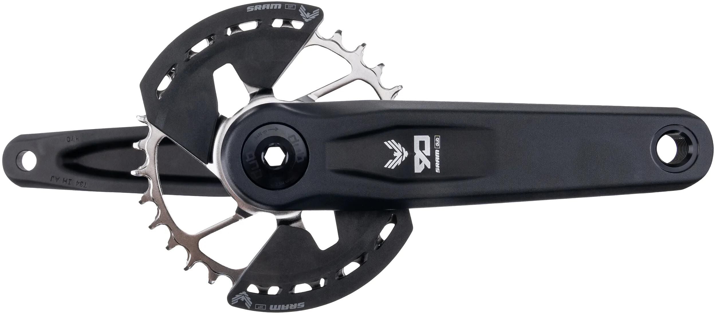 Sram kettenradgarnitur eagle 90 transmission krg 90 eagle tt dub 170mm 32 inch steel black