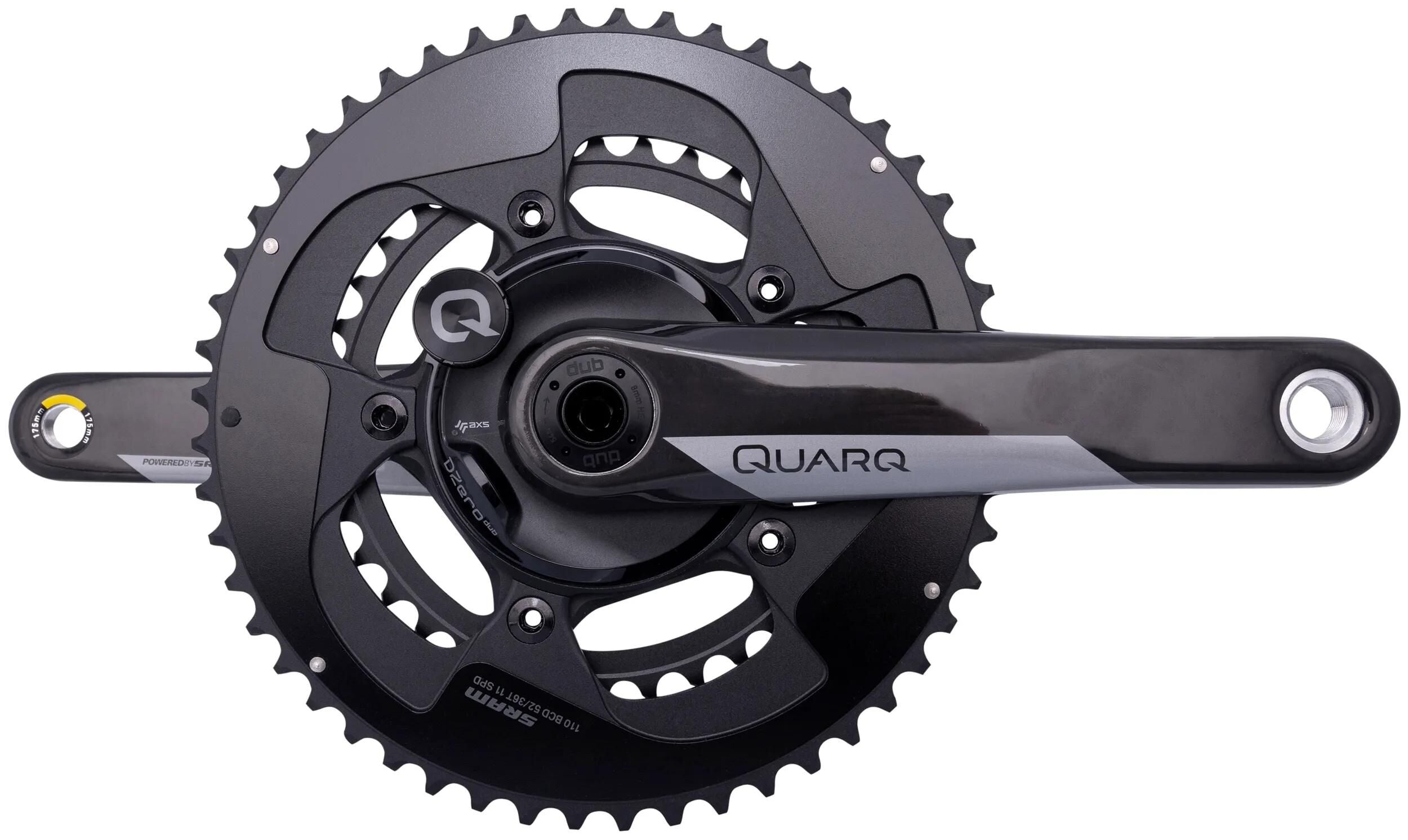 Quarq kettenradgarnitur dzero crankset powermeter dzero 175mm