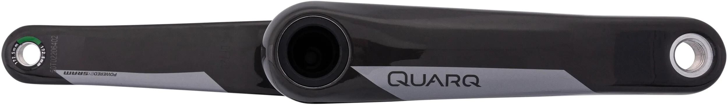 Quarq kurbelsatz crank arm set 172,5mm glossy