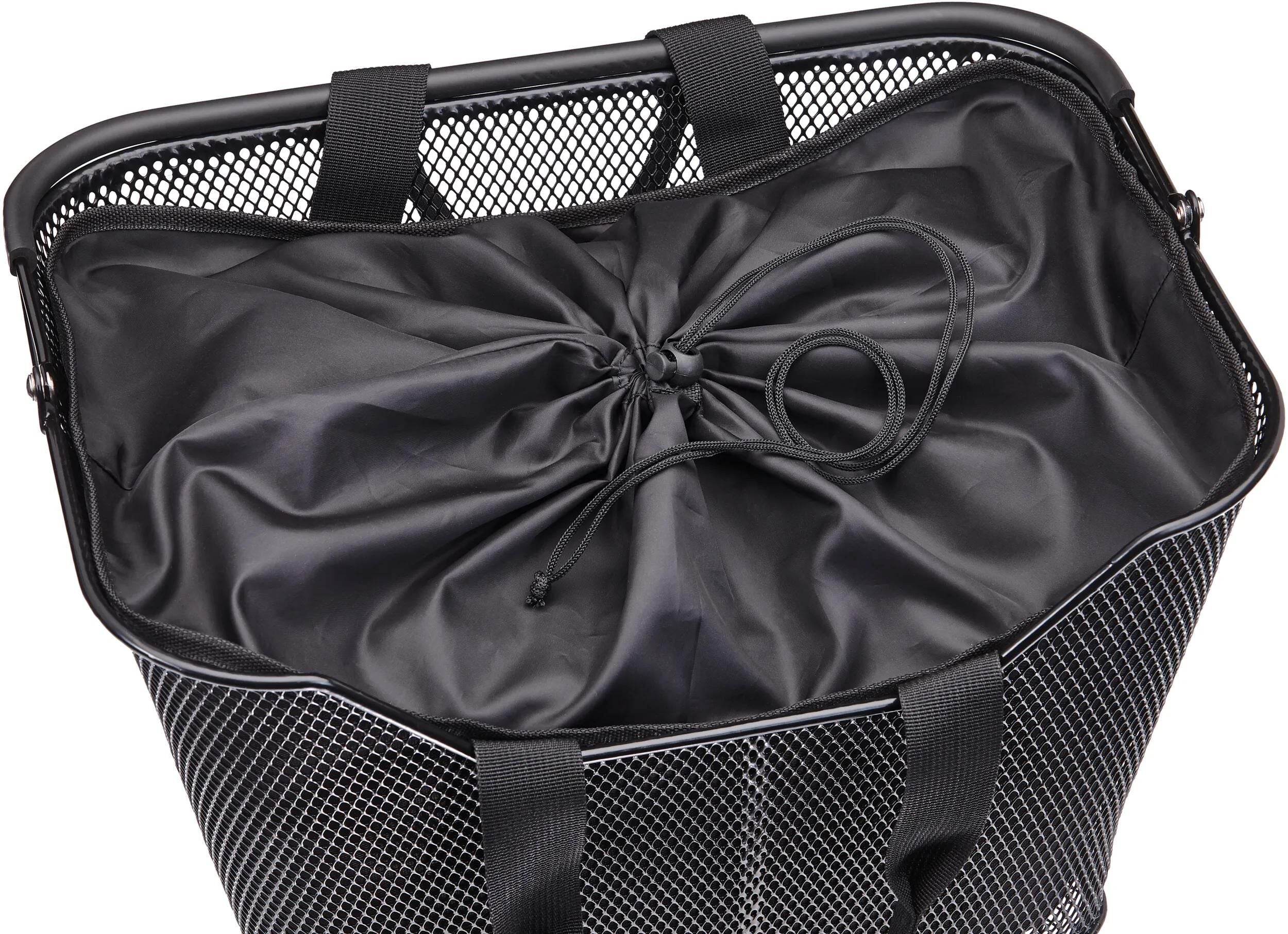 Racktime mandinzet lea basket insert lea black