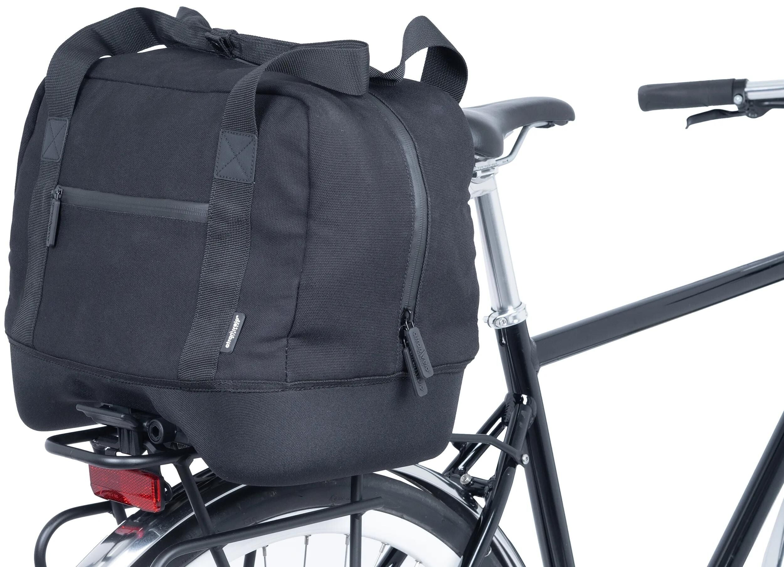 Atranvelo gepäckträgertasche metro tote rack bag at.velo metro tote black