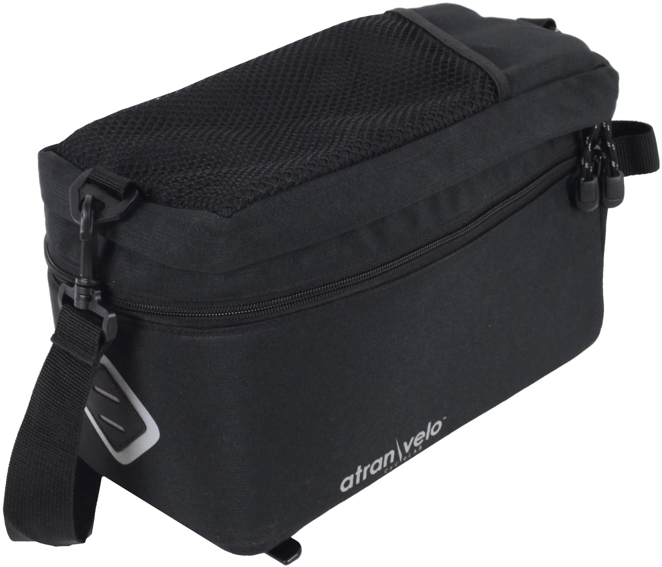 Atranvelo gepäckträgertasche zap easy avs trunk bag at.velo zap easy avs black