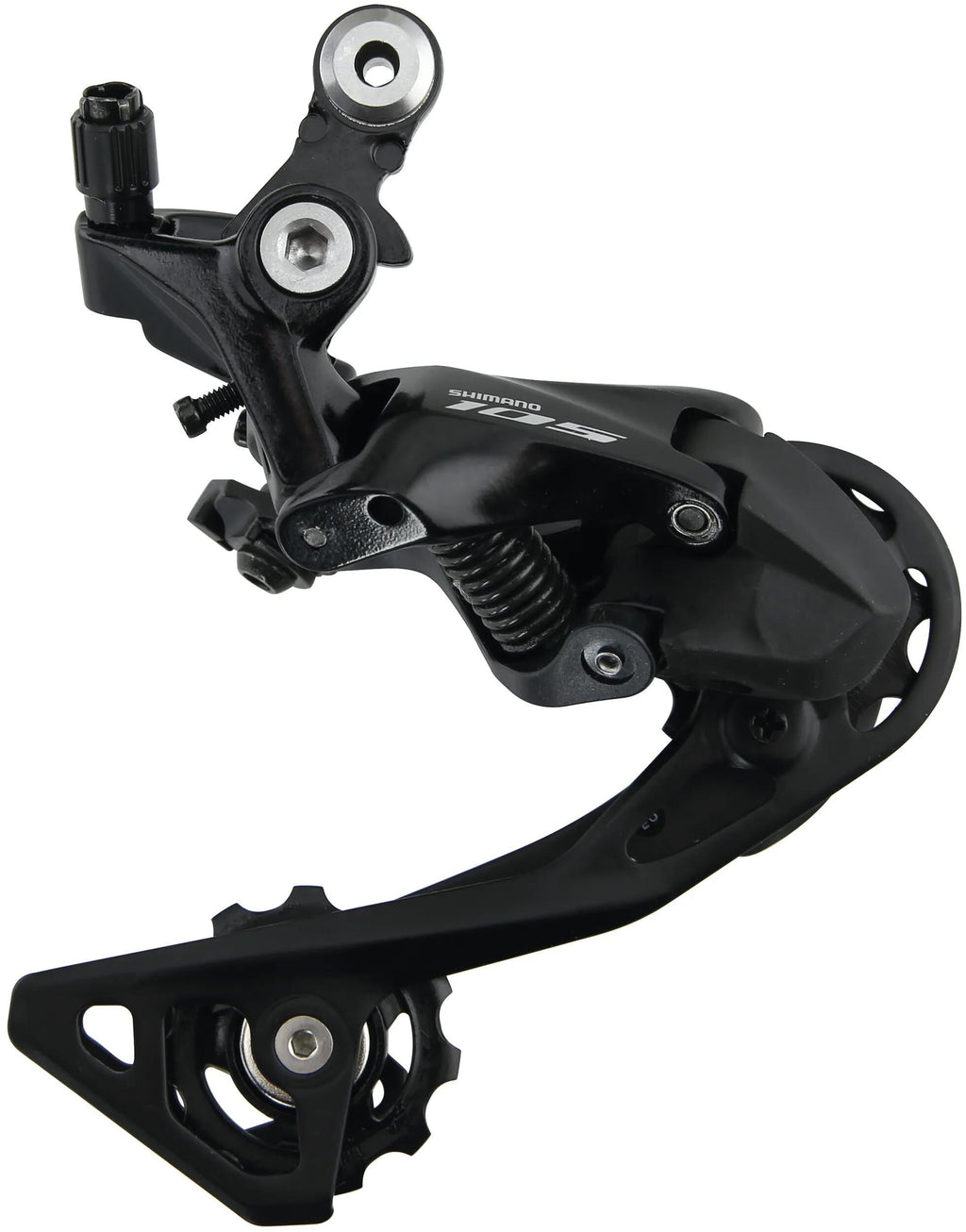 Shimano 105 RD-7000 11-fach Schaltwerk mit mittellangem Käfig – Direktmontage – schwarz