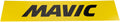 Mavic schild shield horizontal yellow