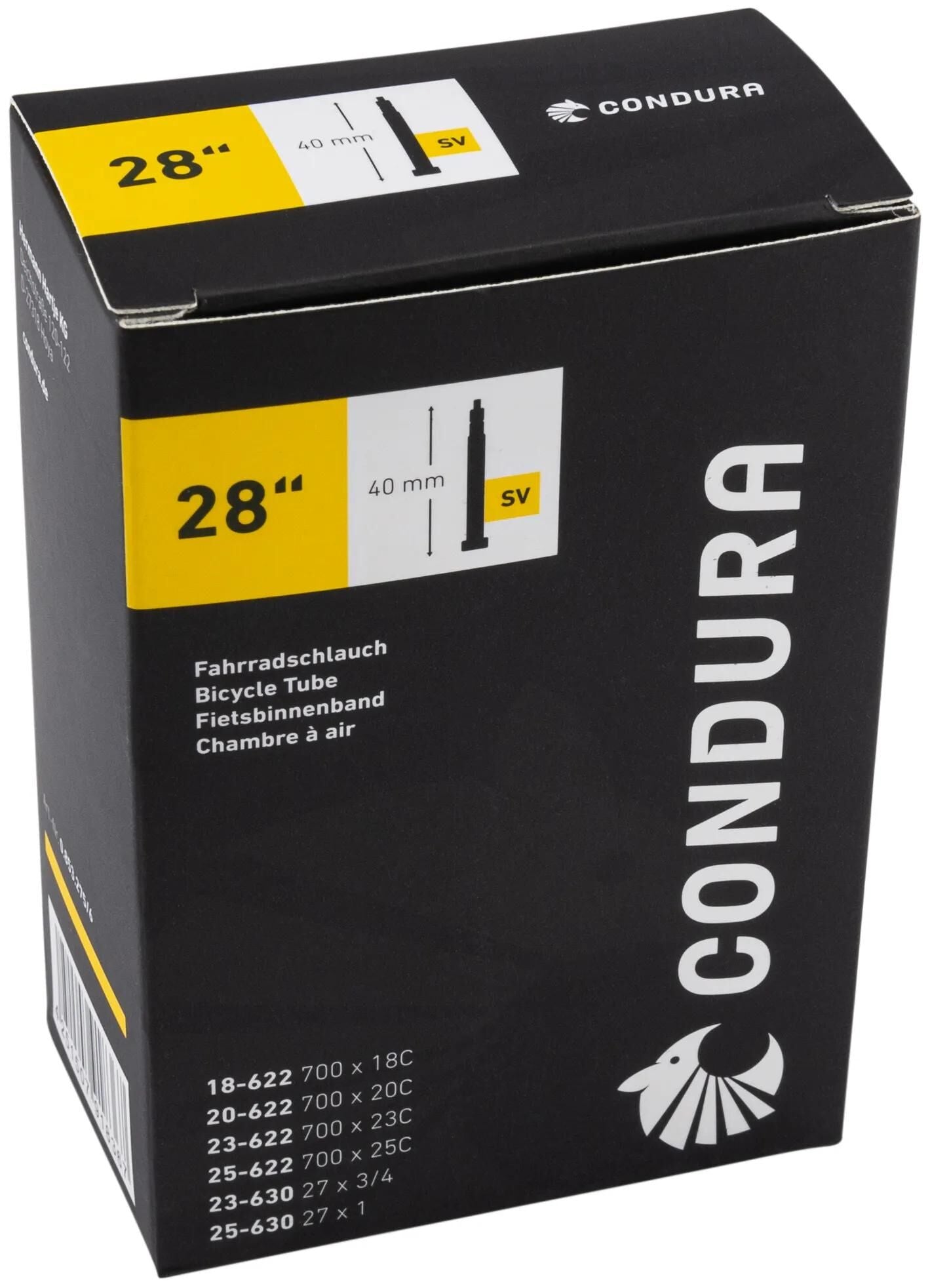 Condura schlauch tube 28 sv40 18 25-622 630