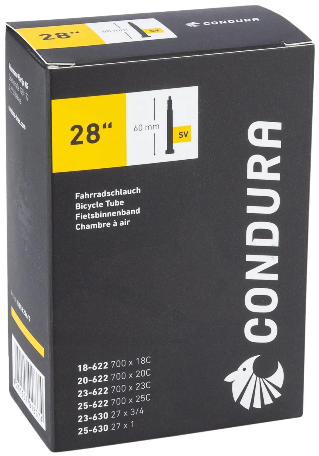 Condura schlauch tube 28 sv60 18 25-622 630