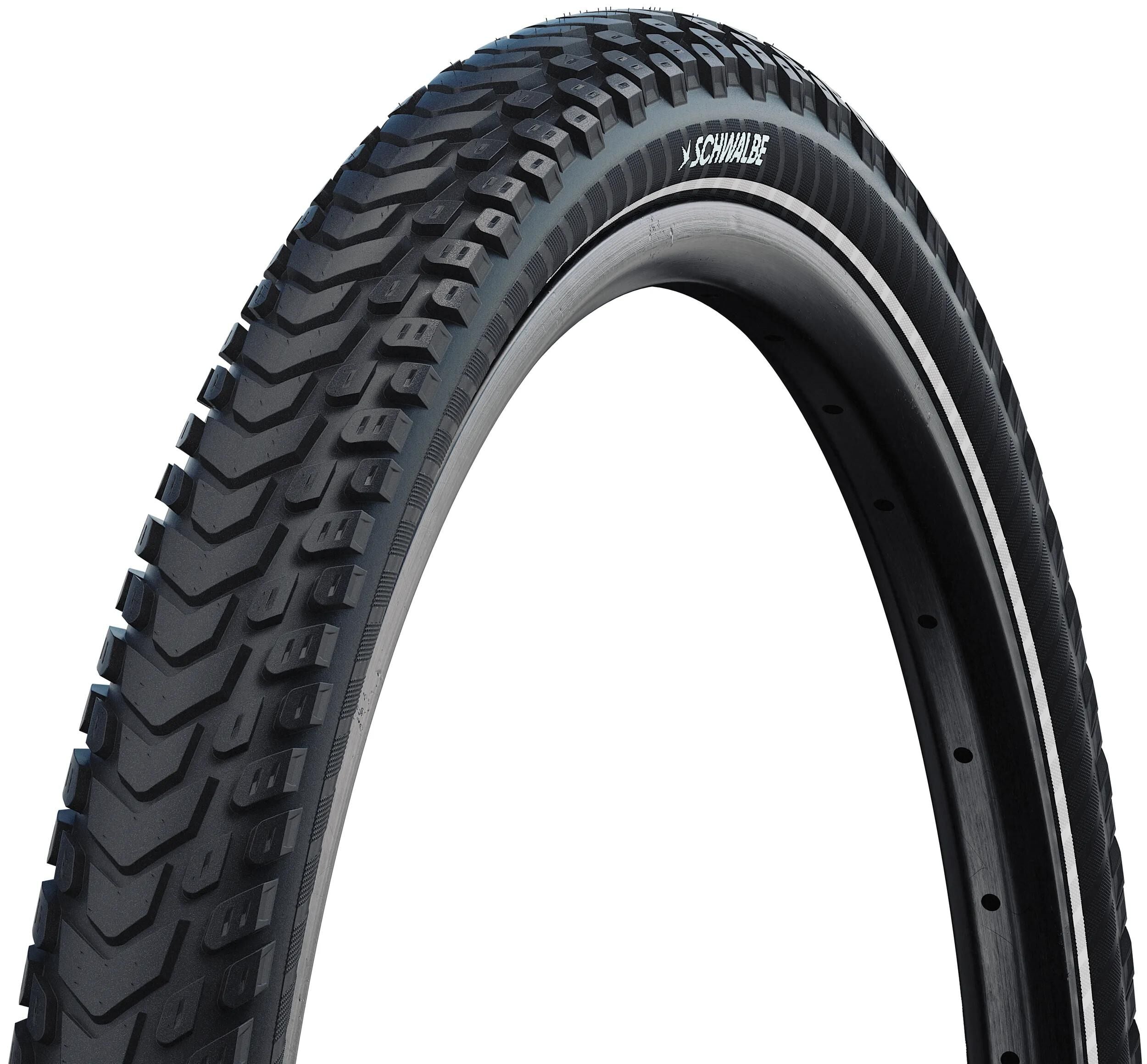 Schwalbe Marathon Mondial 28x2.00 (50-622) Wired Performance Line Addix Black+Reflex