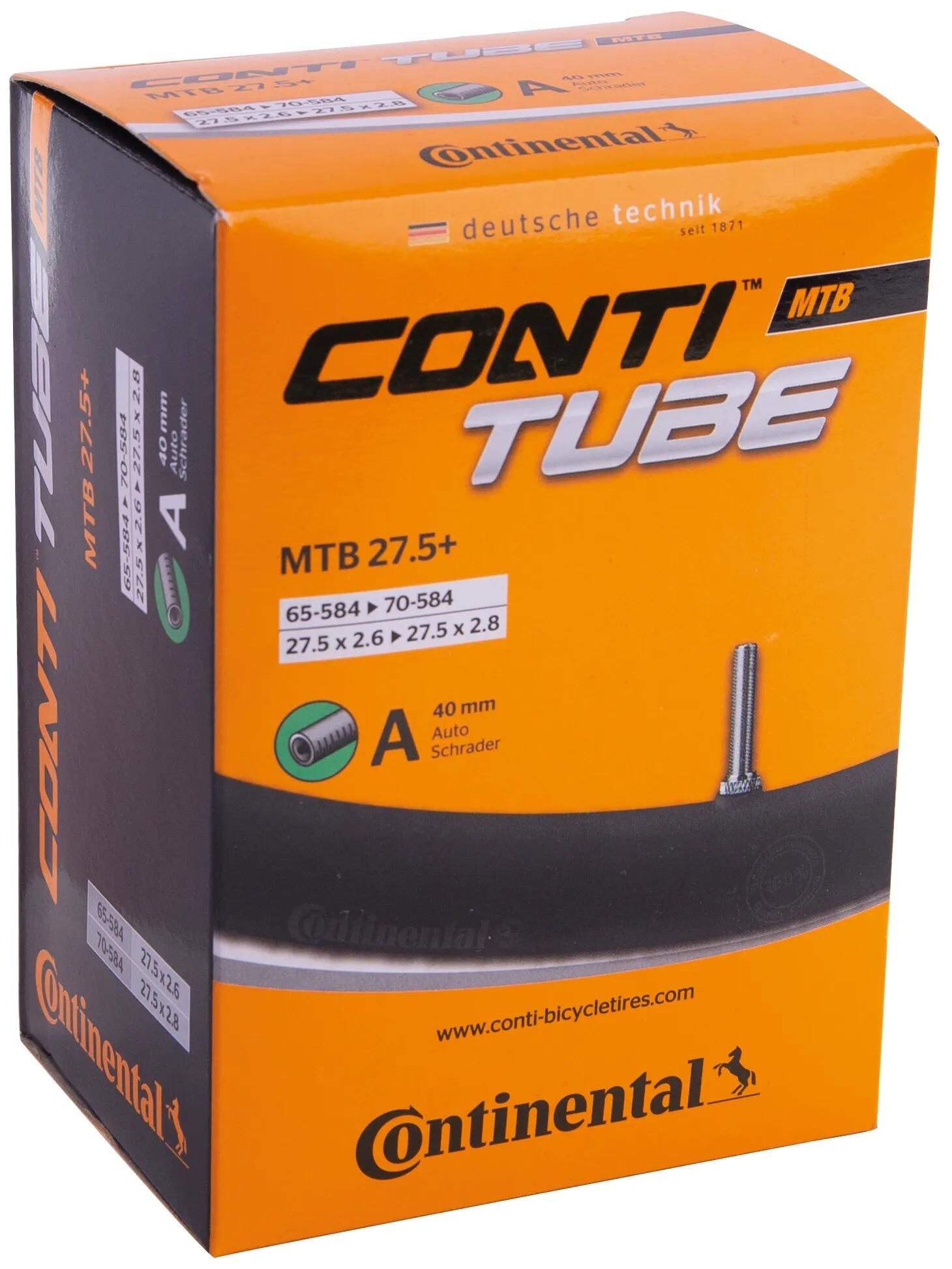 Continental schlauch mtb 27,5 b+ conti tube mtb 27.5 65 70-584 a40