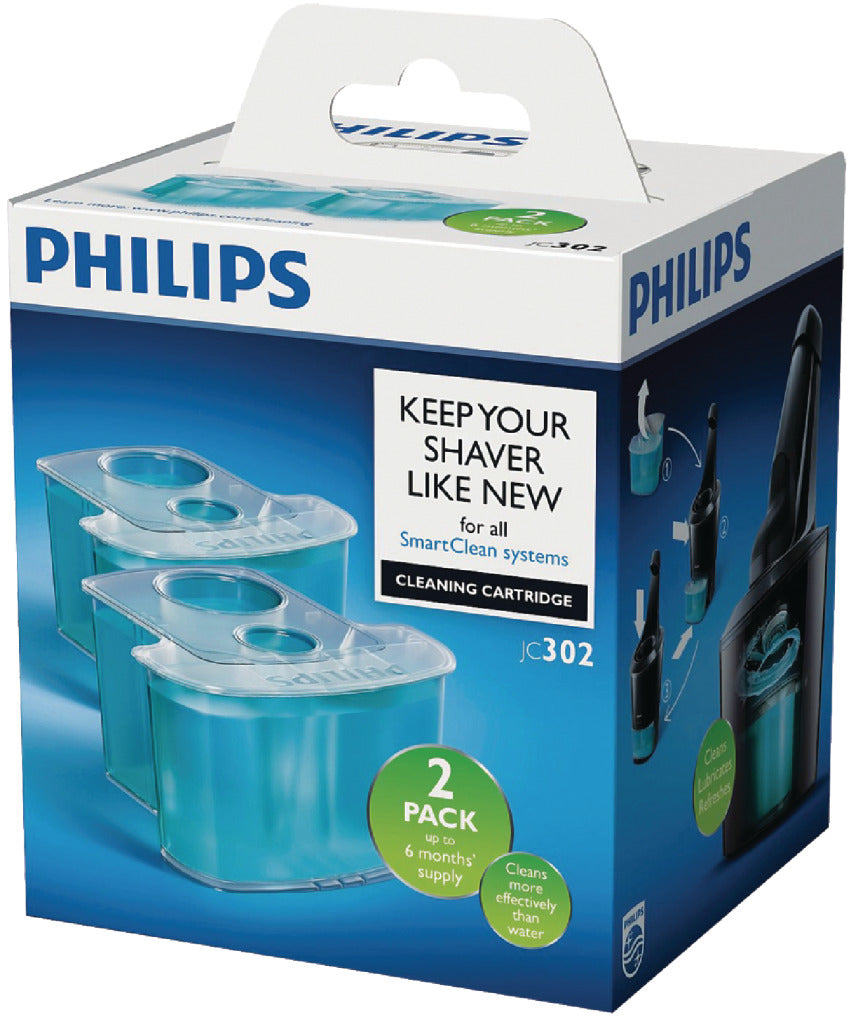 Philips JC302 50 SmartClean Reinigungskartusche, 2er-Pack