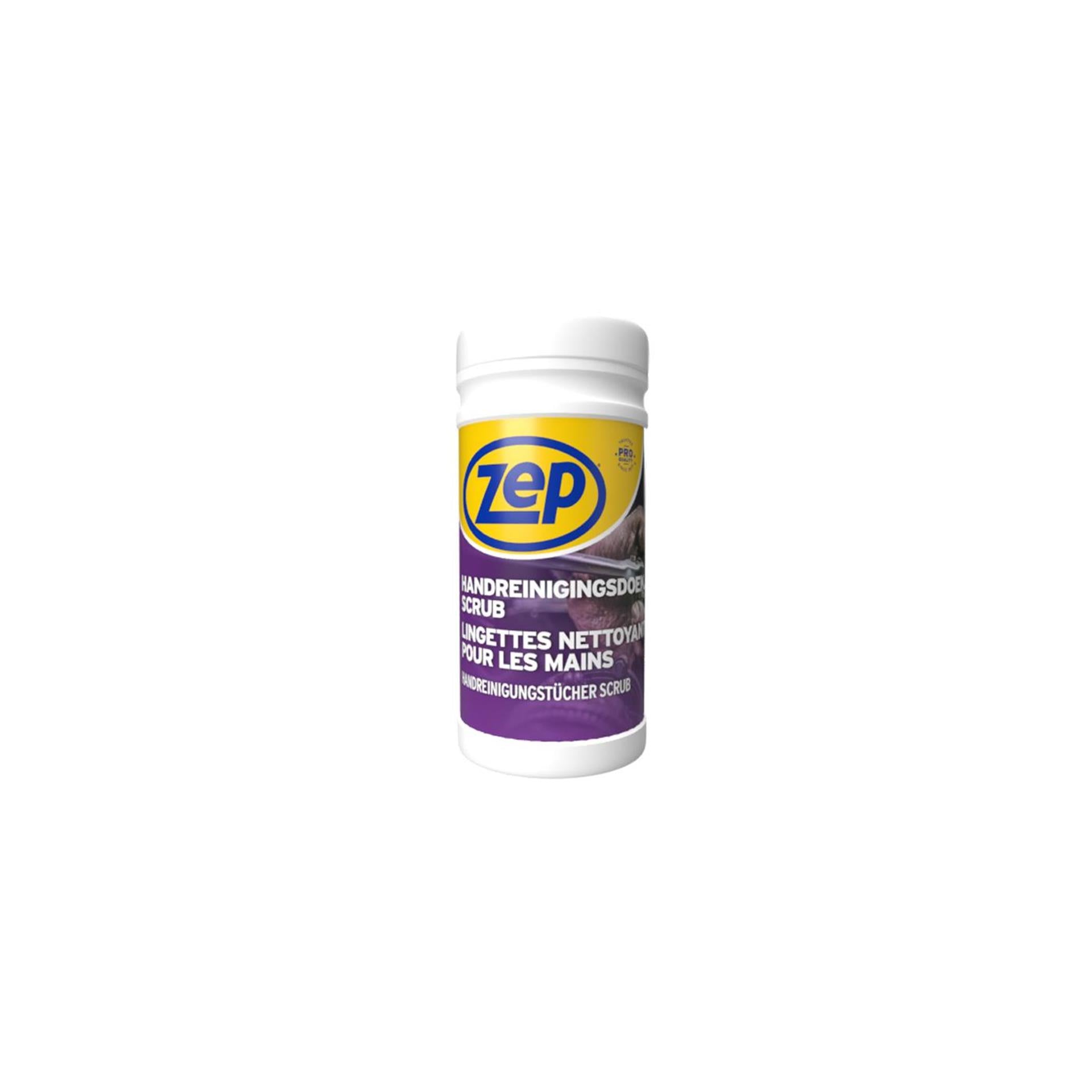 Zep handreinigingsdoekjes scrub 1l