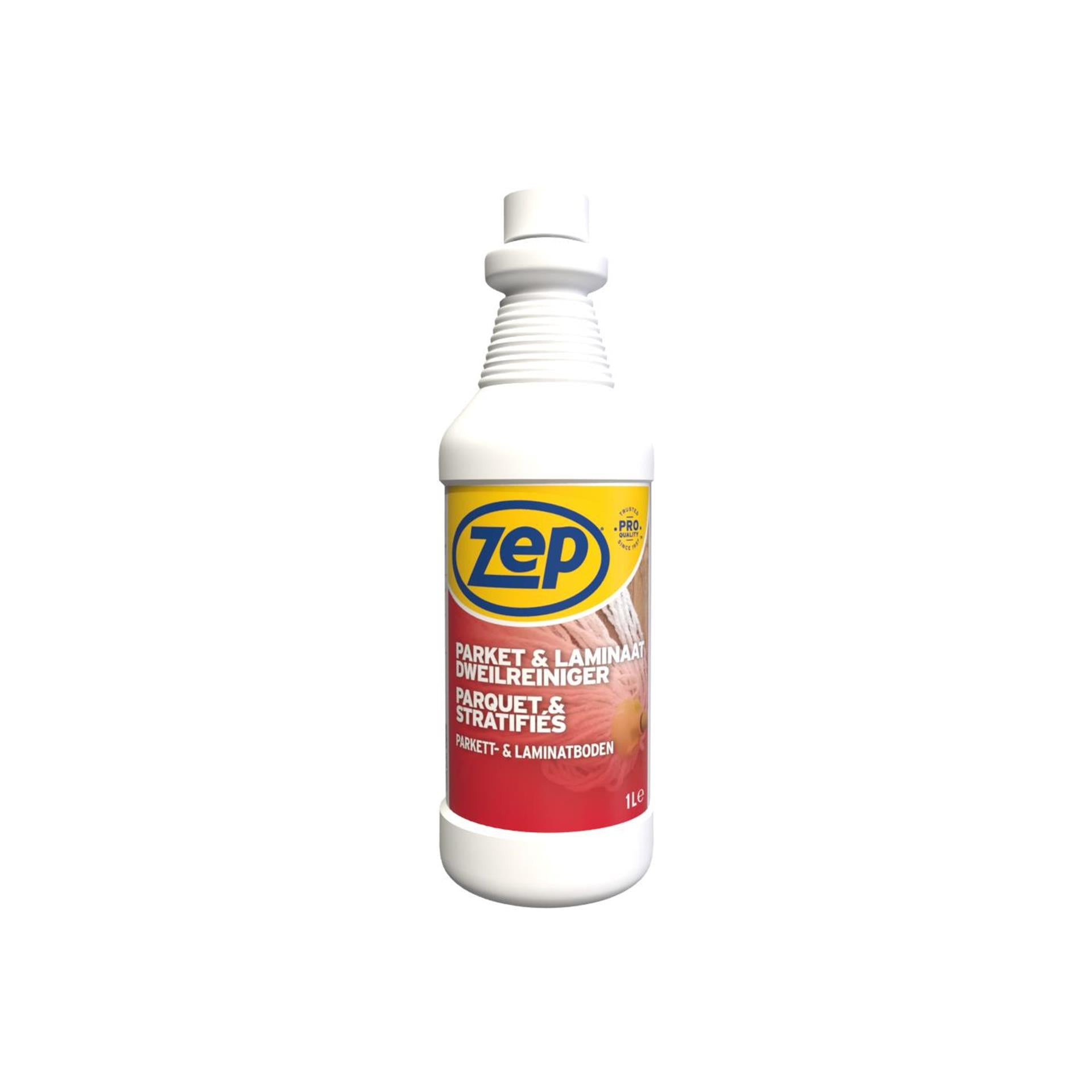 Zep 1070013 - parket laminaat dweil reini-ger 1l | 3 stuks