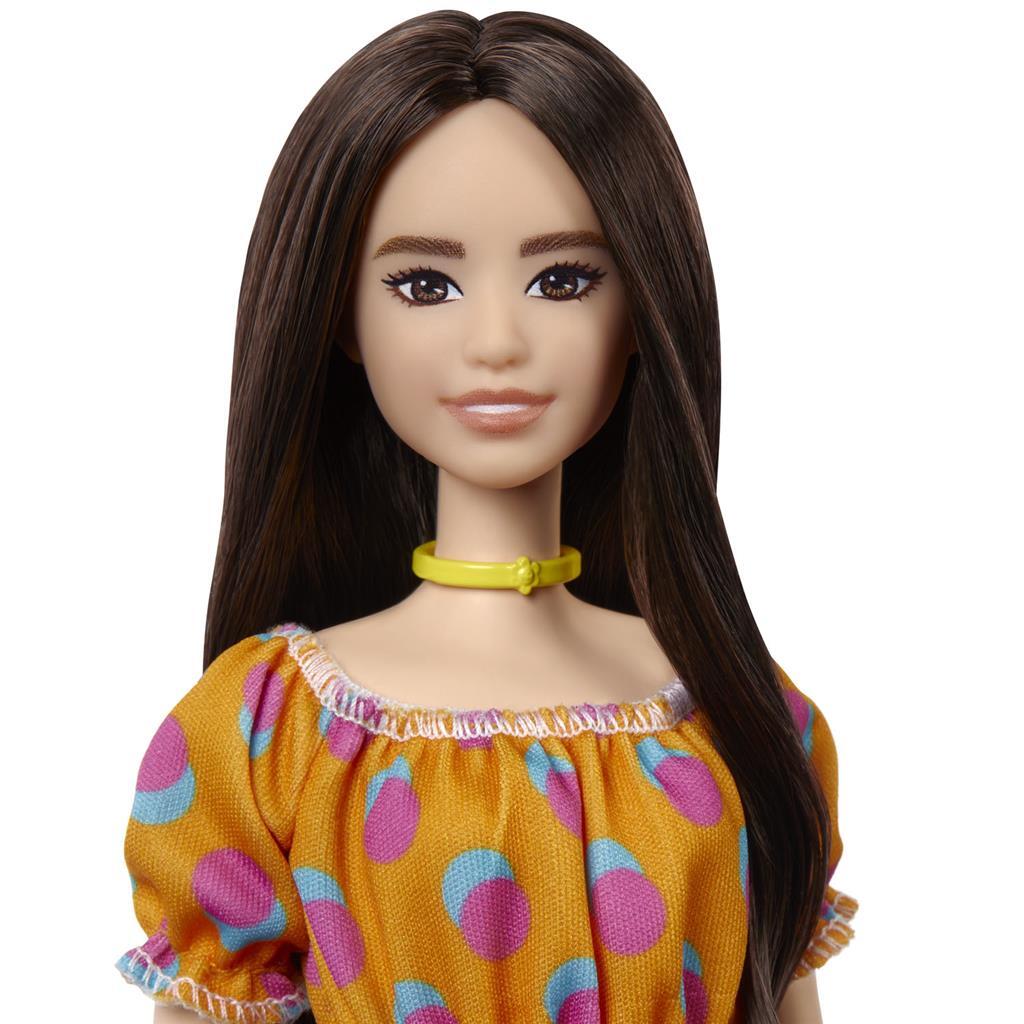 Barbie fashionista pop zwart wit jurkje | 2 stuks