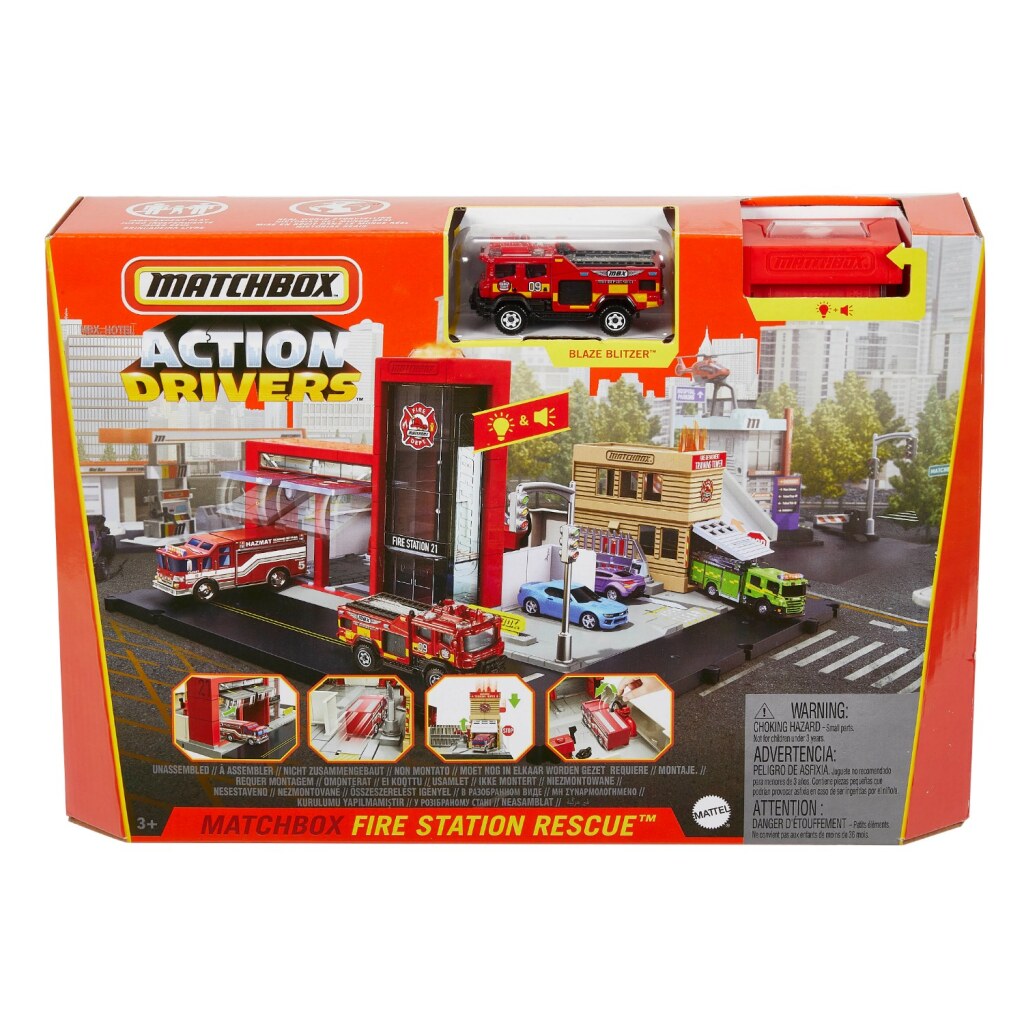 Mattel Matchbox Action Drivers Spielset, sortiert