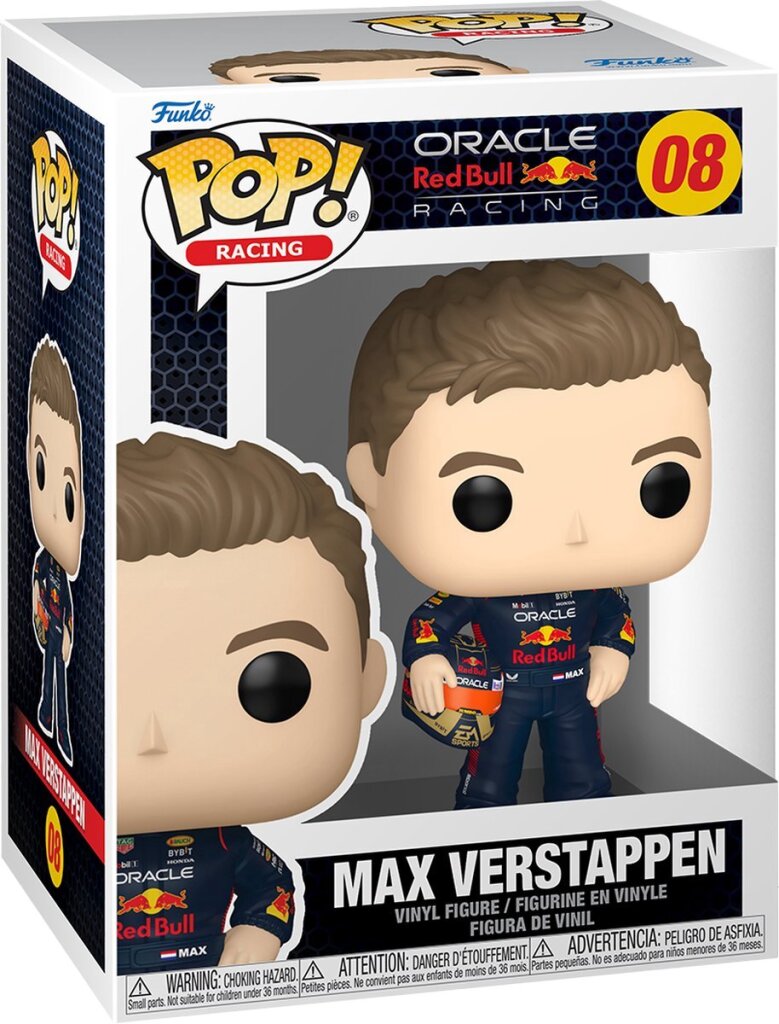 Funko Pop! Formel 1 Max Verstappen mit Helm