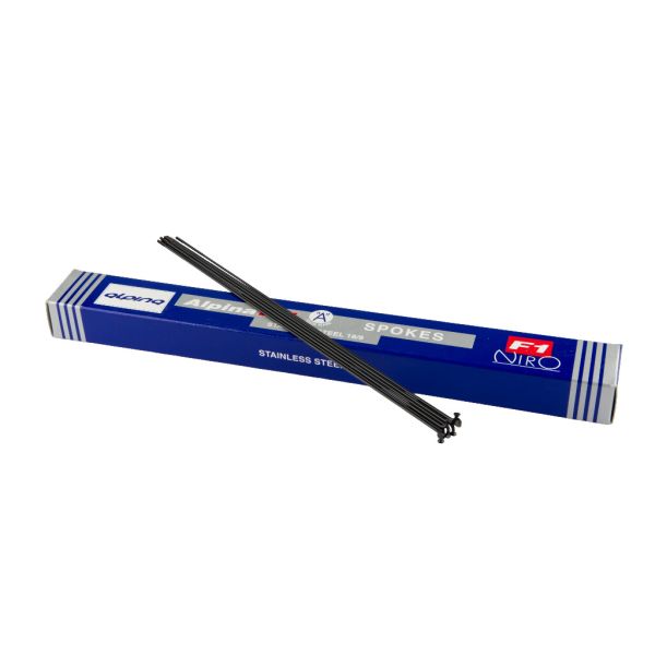 Alpina Speichen 13-260 Edelstahl schwarz. Pro 144