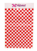 Aufkleber-Set Blockflagge Rot