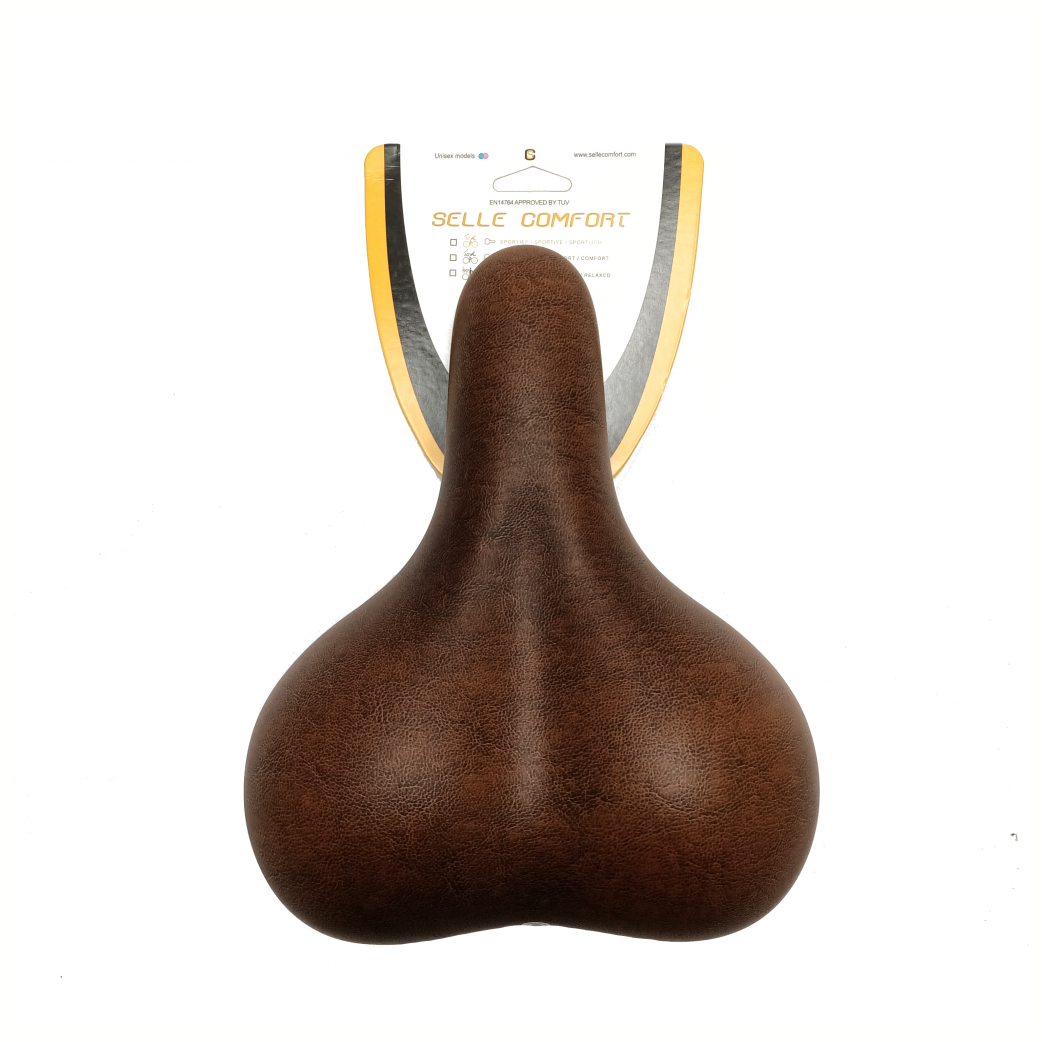 Selle Comfort Sattel City braun, ohne Riemen