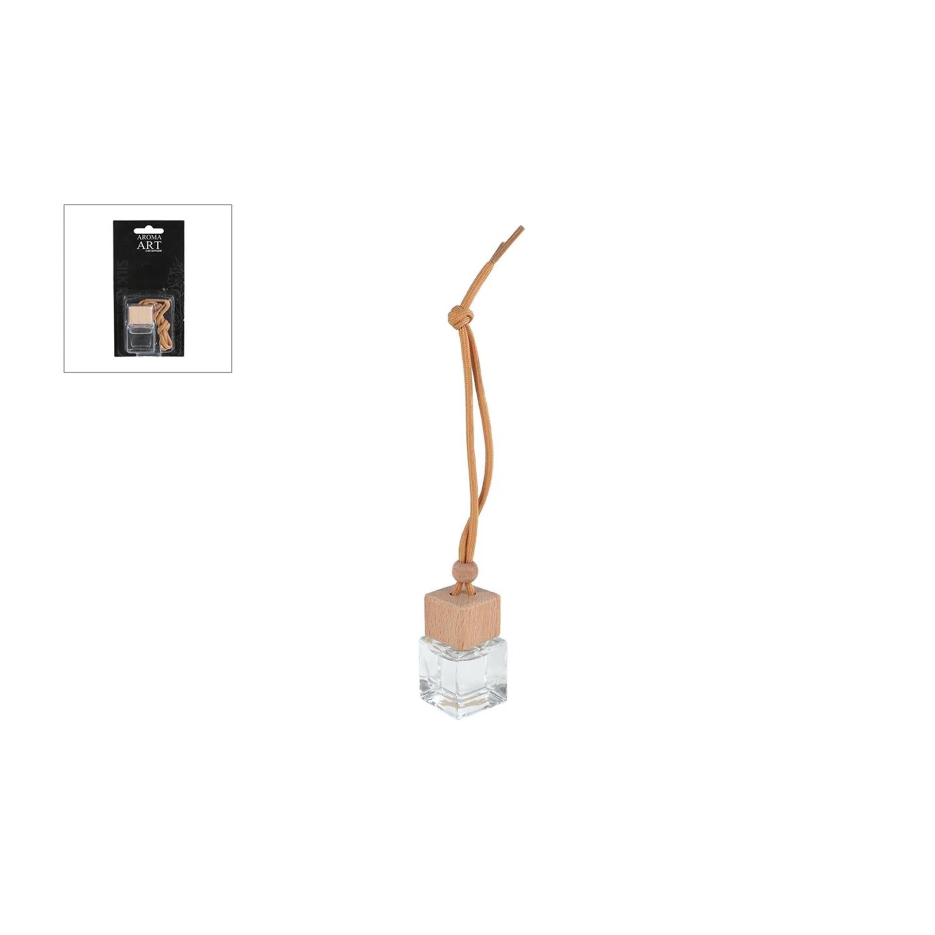Geurset aroma art car hanger glas hout