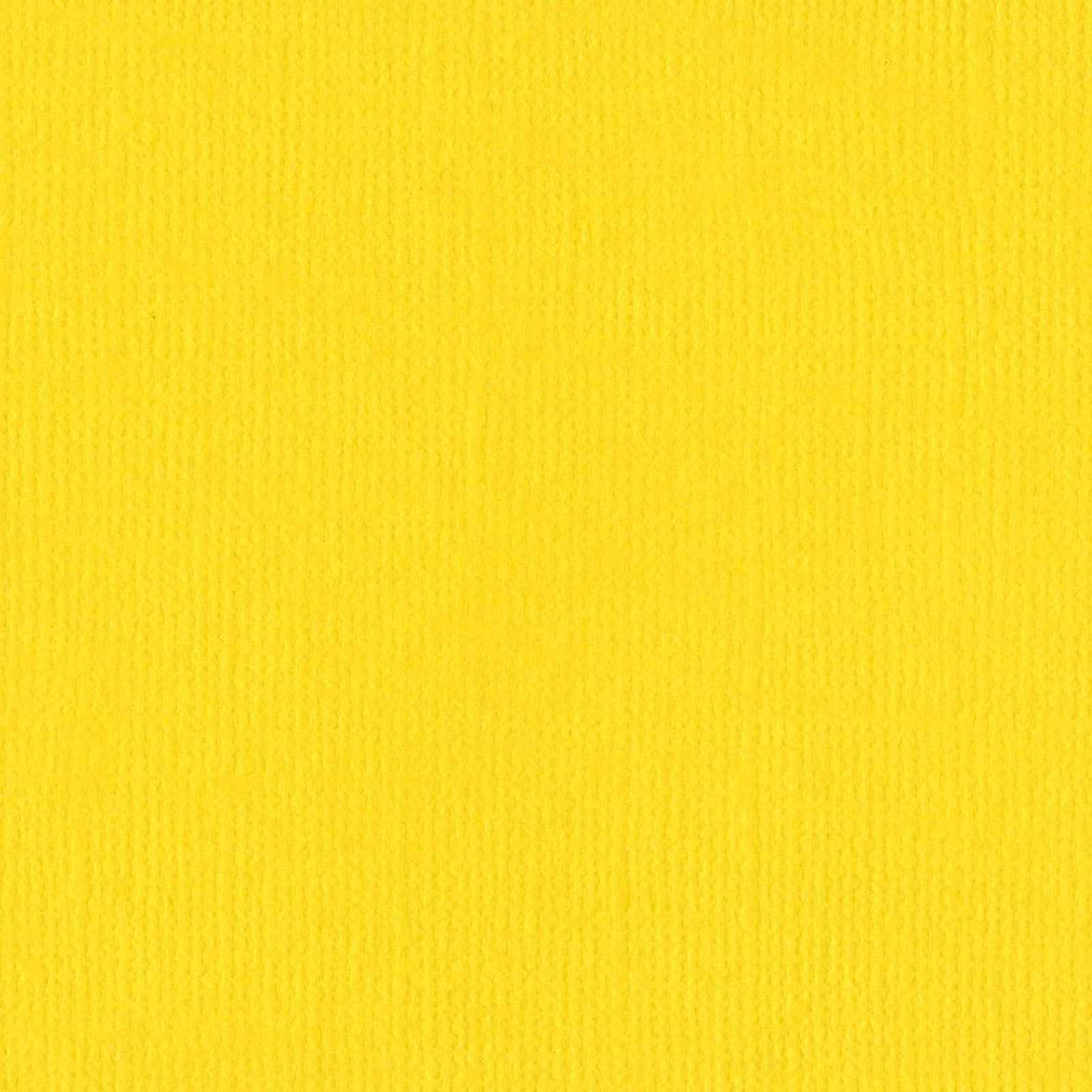 Bazzill • mono canvas 30,5x30,5cm yellow