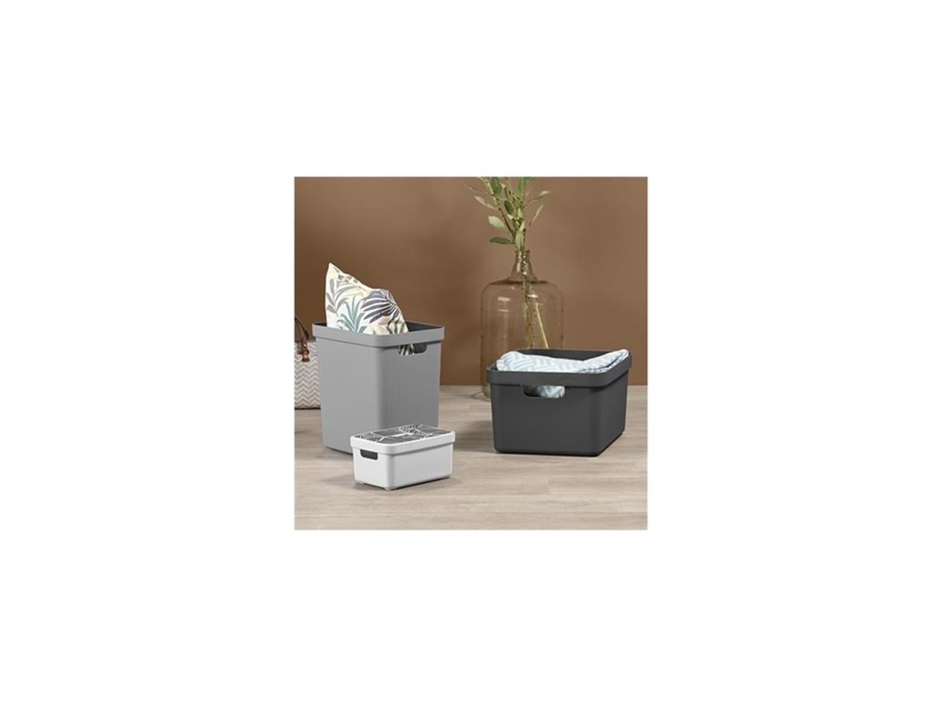 Sunware sigma home opbergbox 32l antraciet