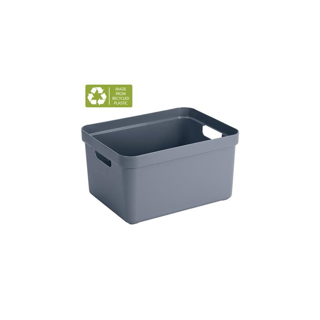 Sunware sigma home opbergbox 32l blauwgrijs